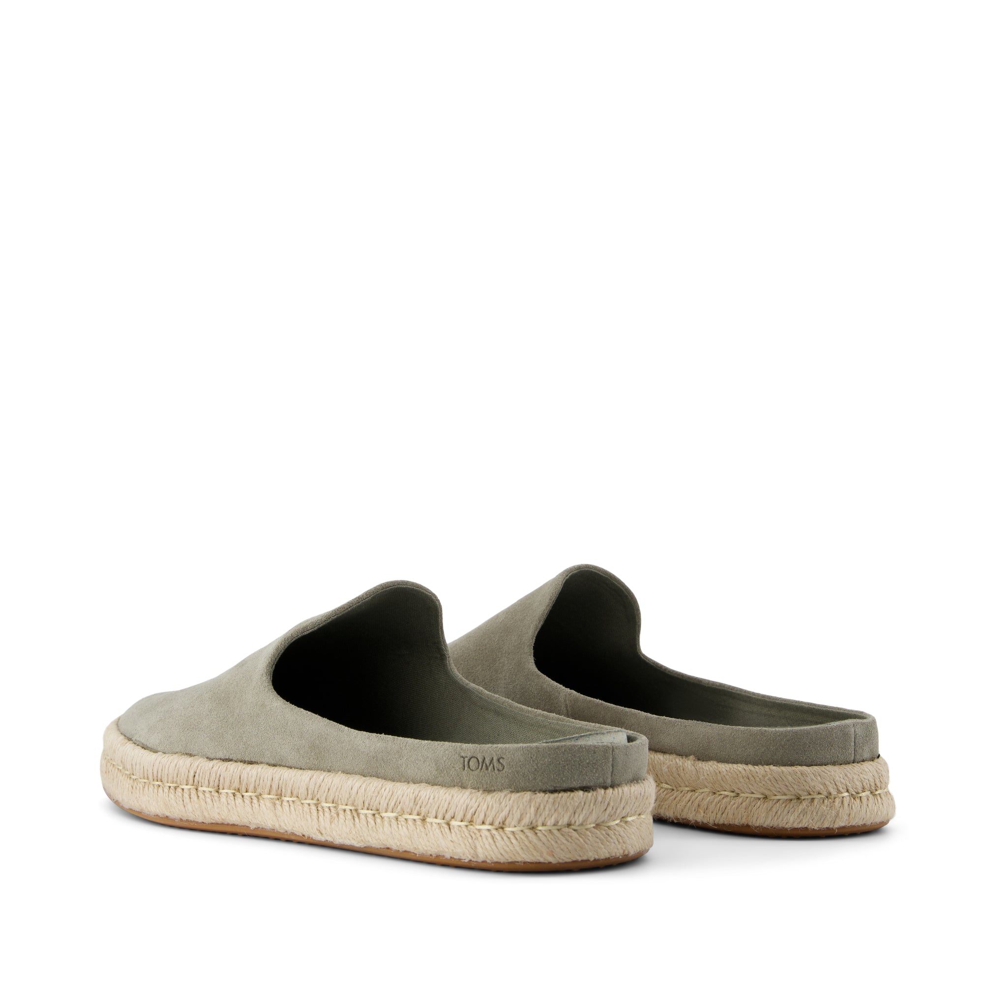 Santiago Mule Vetiver Grey Suede - Image 4