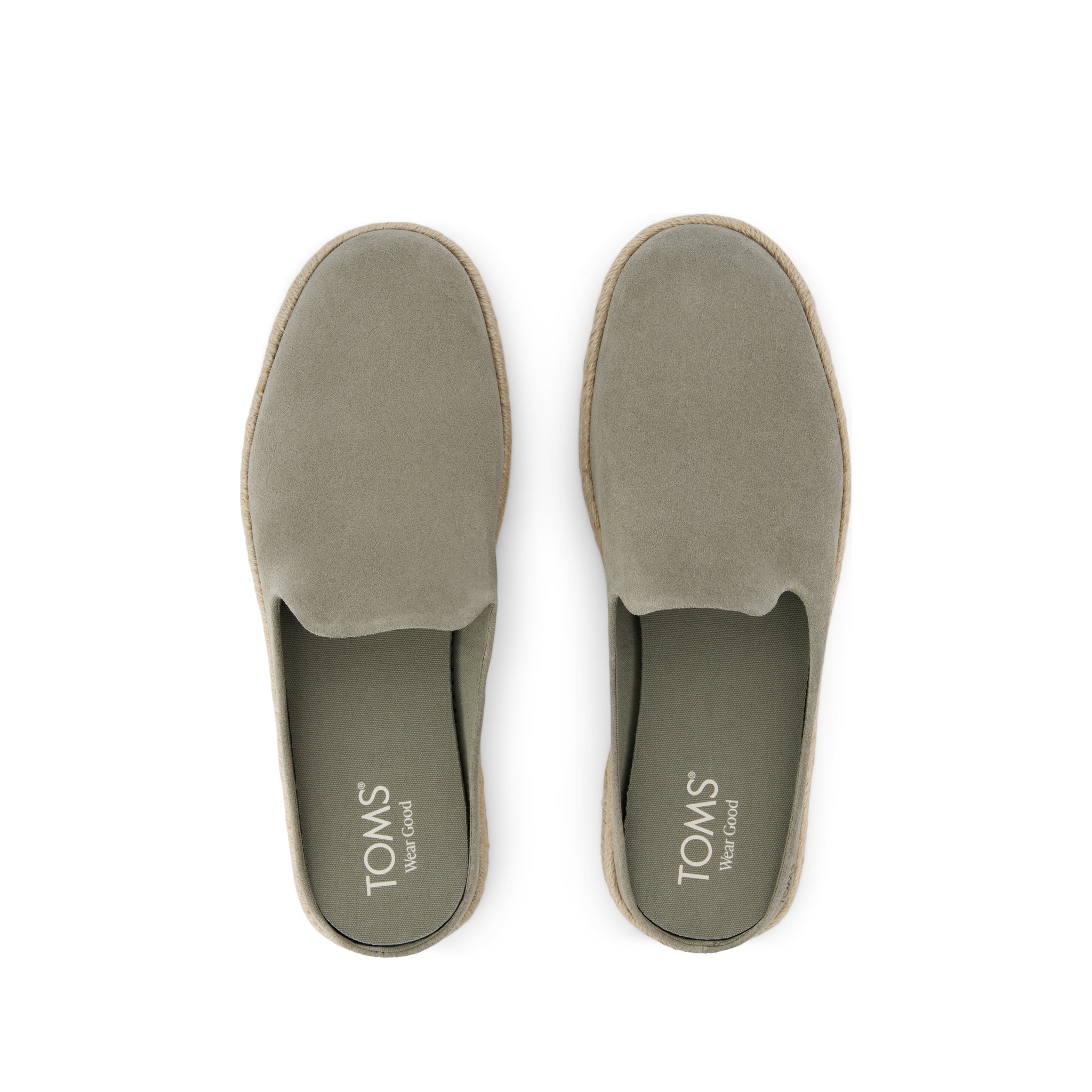 Santiago Mule Vetiver Grey Suede - Image 6