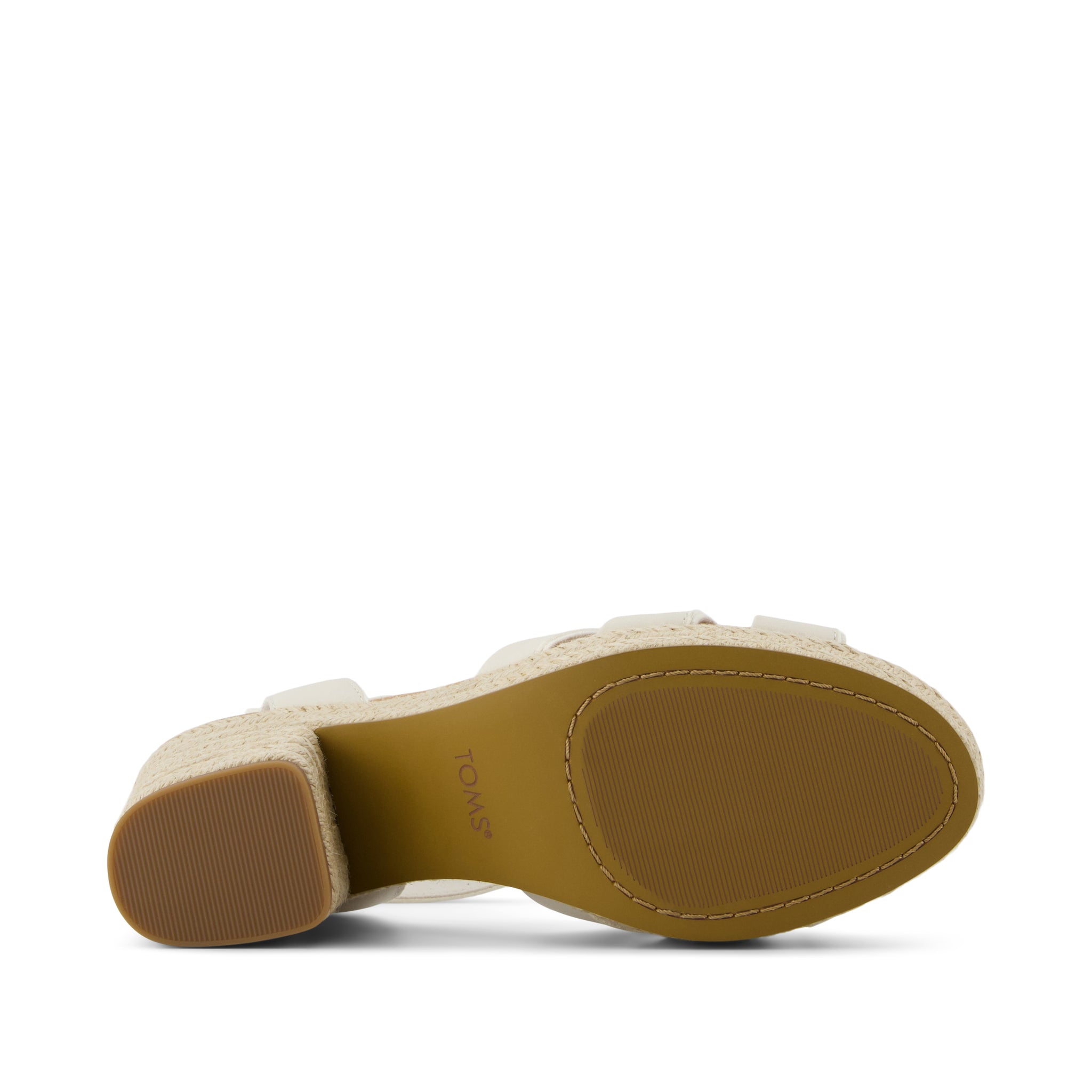 Majorca Rope Strappy Platform Sandal Light Sand Leather - Image 6