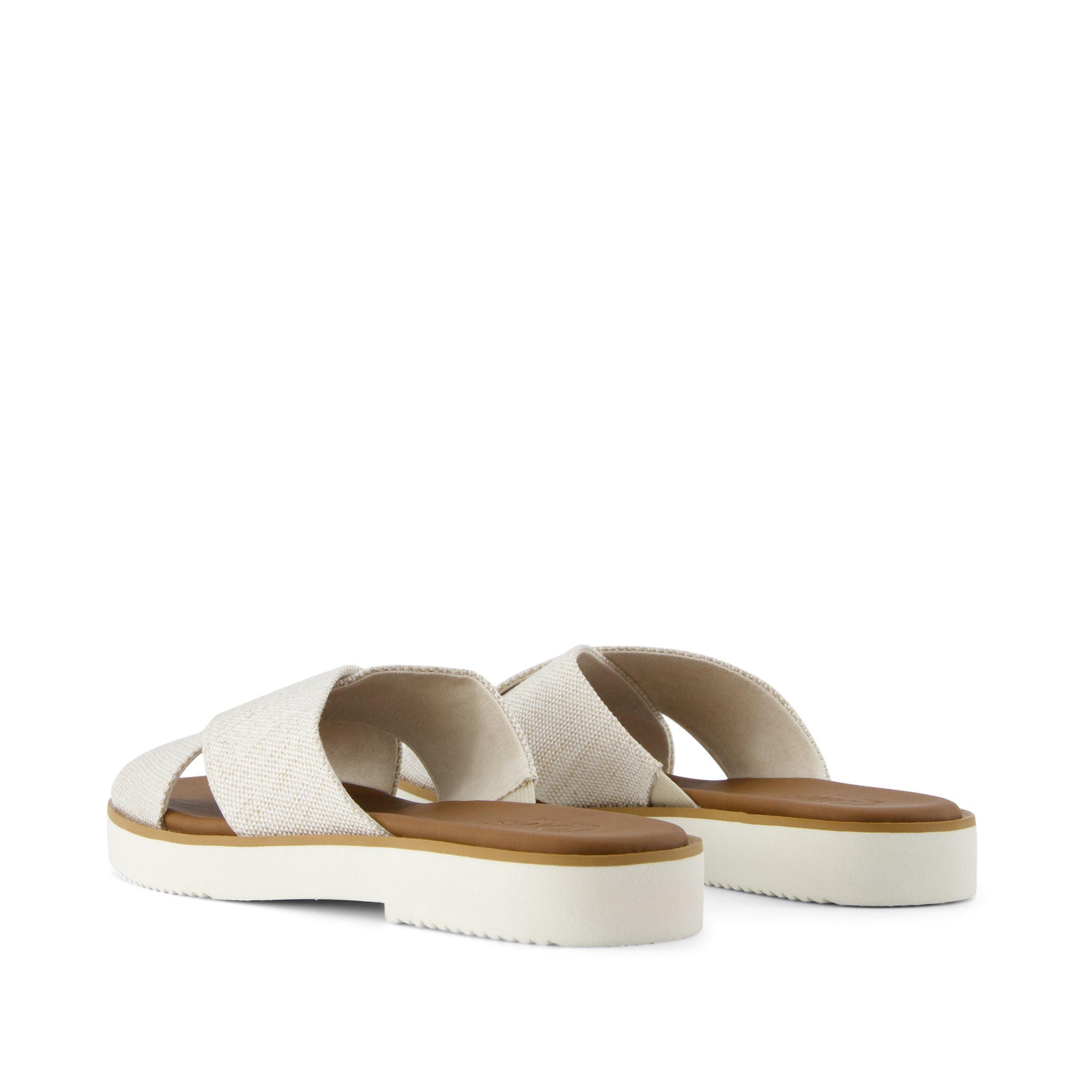 Mae Crossover Slide Sandal Natural Yarn Dye - Image 5