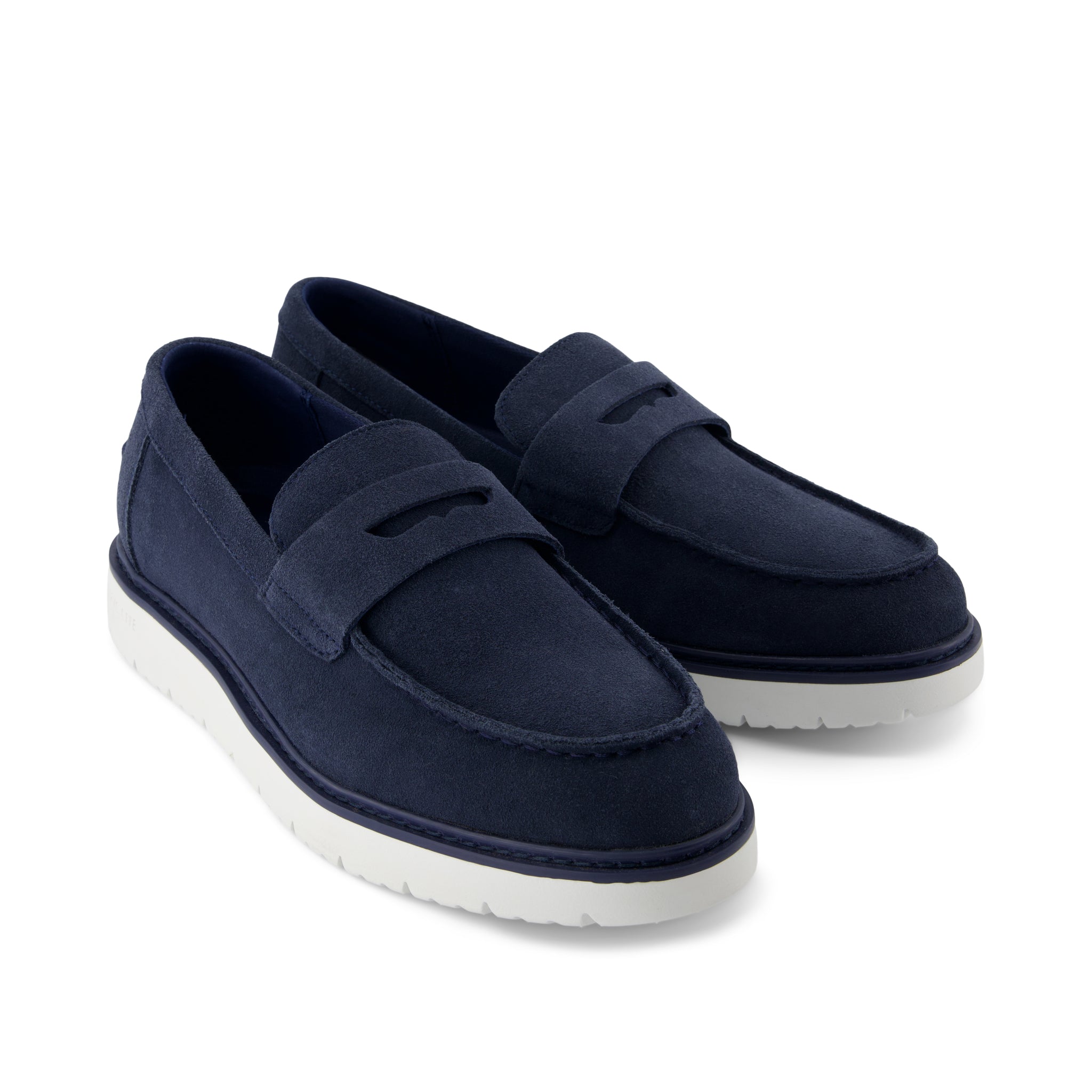 Navi TRVL LITE Havana Loafer Navy Suede - Image 2