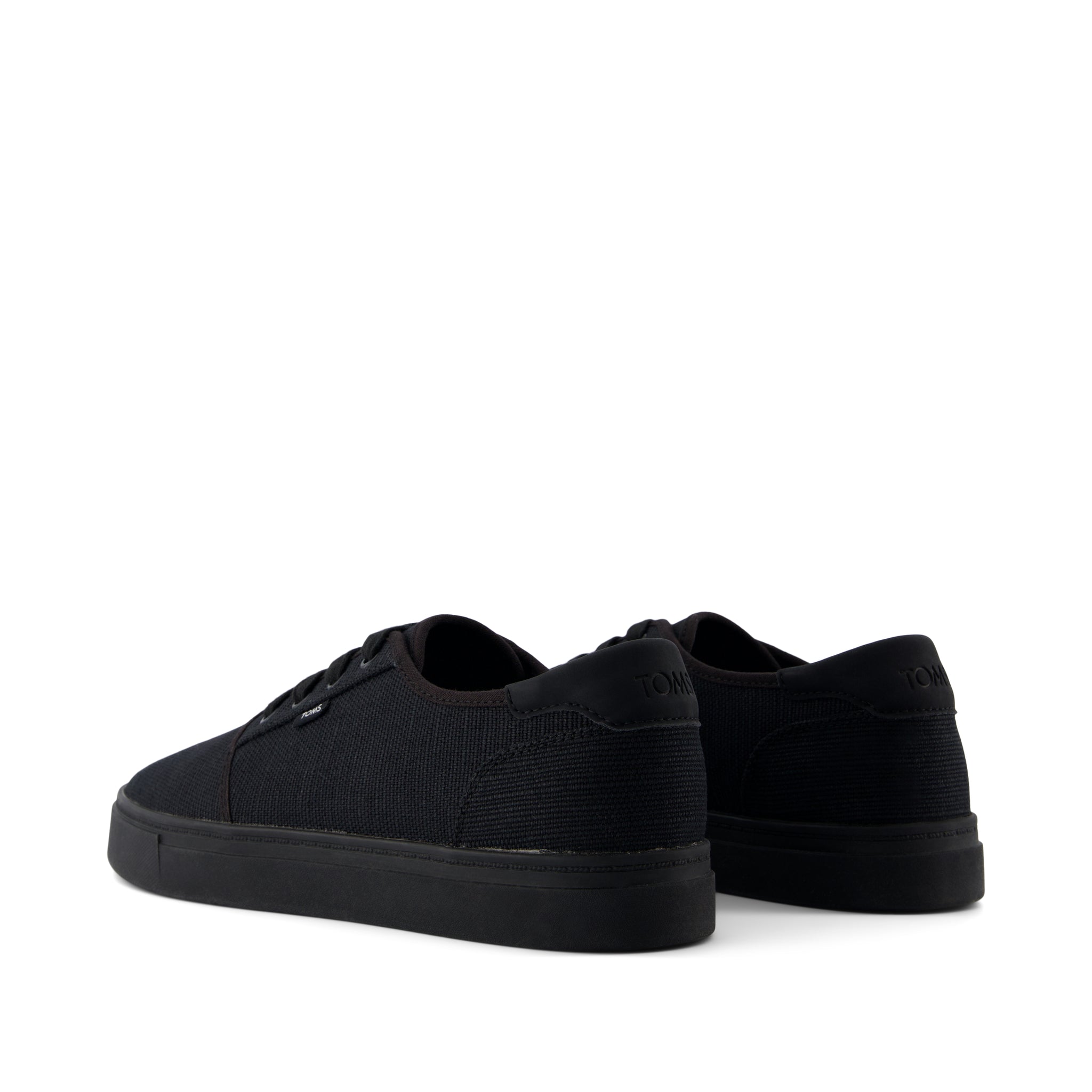 Carlo 2.0 Black and Black Legacy Canvas Lace Up Sneaker - Image 3