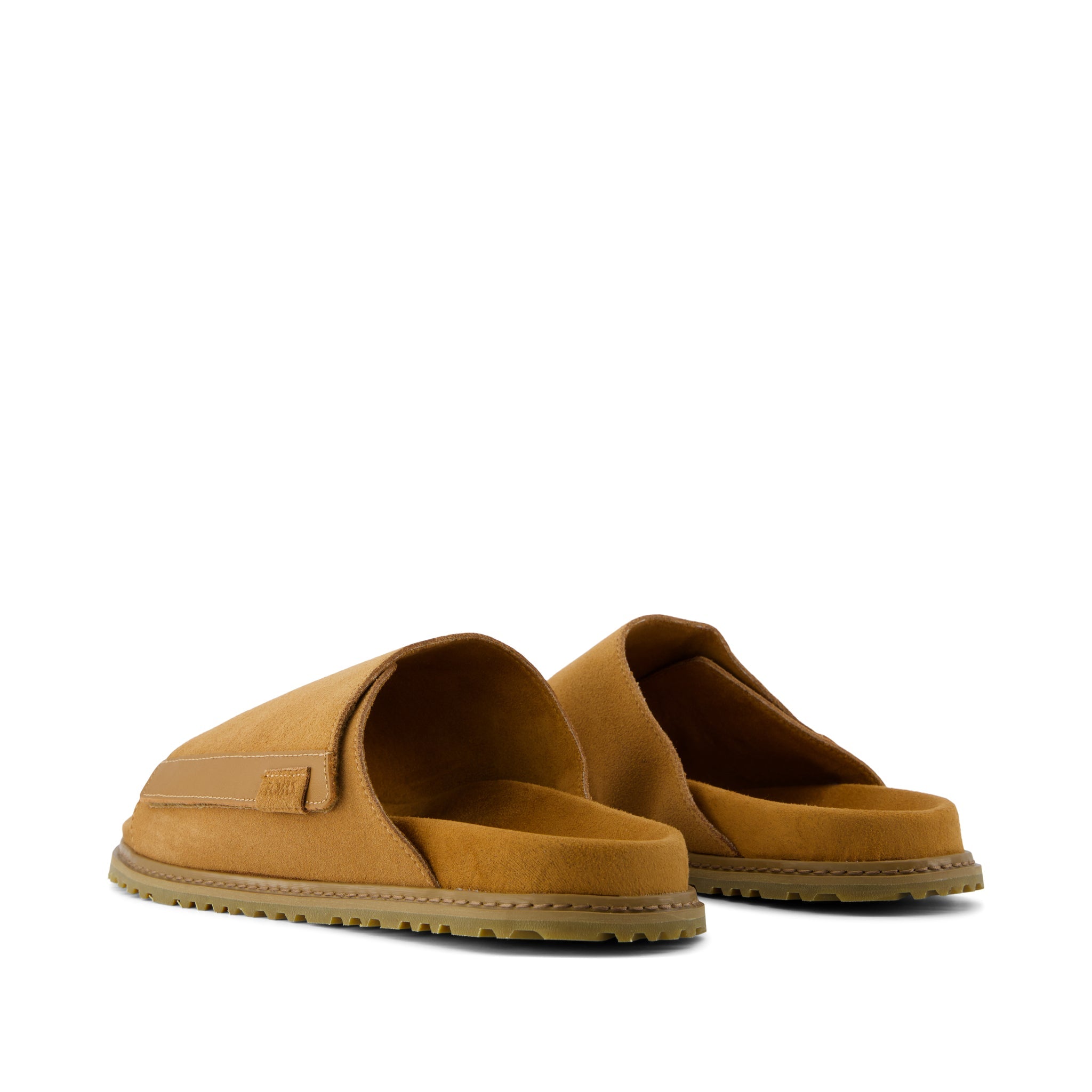 Danilo Slide Sandal Tan Suede - Image 5