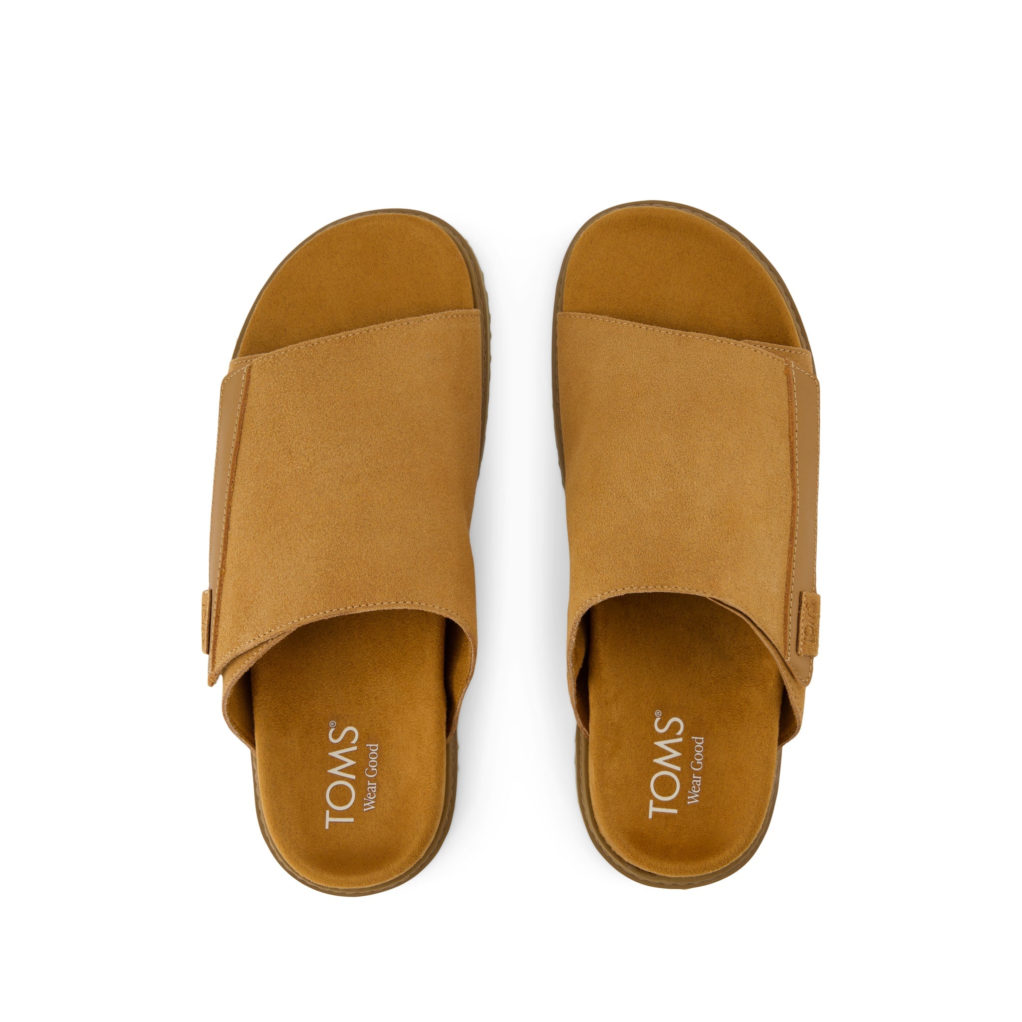 Danilo Slide Sandal Tan Suede - Image 7