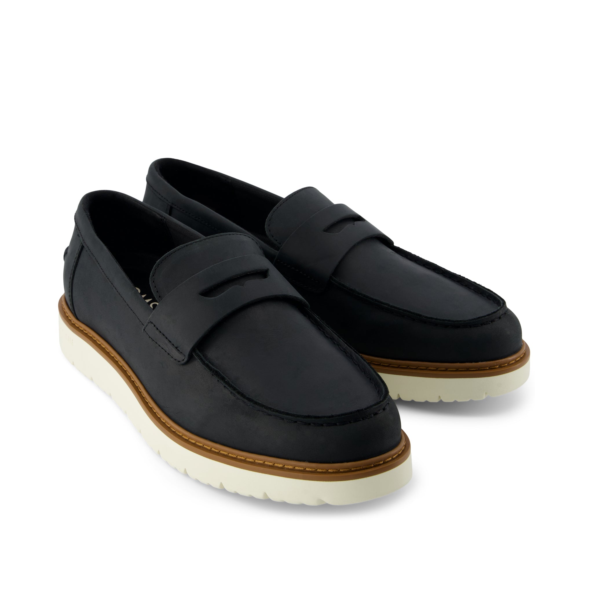 Navi TRVL LITE Havana Loafer Black Leather - Image 3