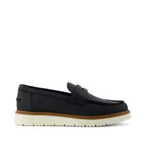 Navi TRVL LITE Havana Loafer Black Leather