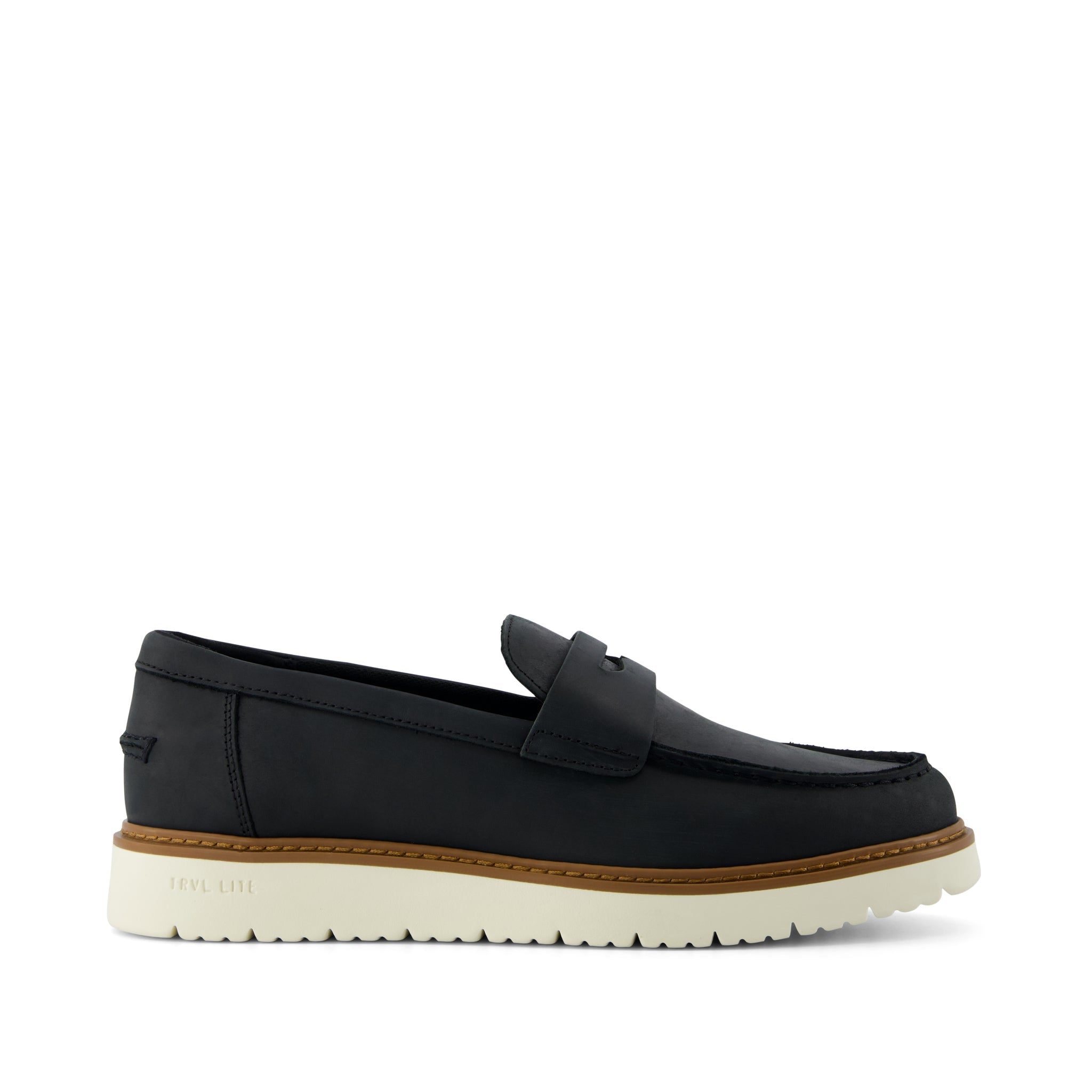 Navi TRVL LITE Havana Loafer Black Leather