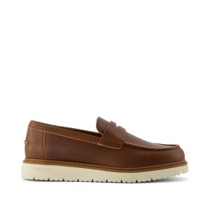 Navi TRVL LITE Havana Loafer Walnut Leather