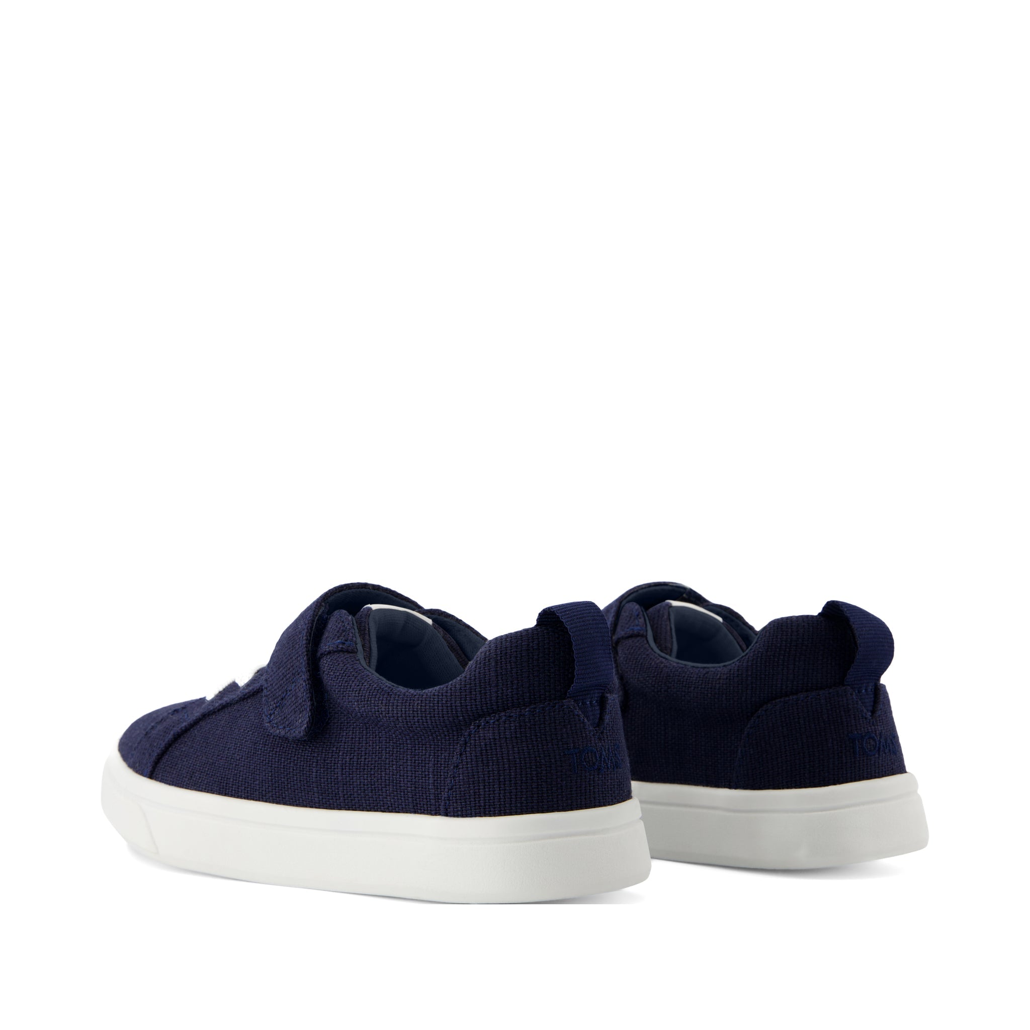 Cruz Lace-Up Navy Heritage Canvas Kids Sneaker - Image 5