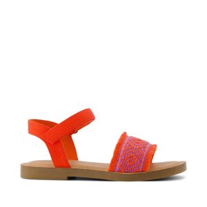 Remi Ankle Strap Kids Sandal Flame Diamond Global Strap