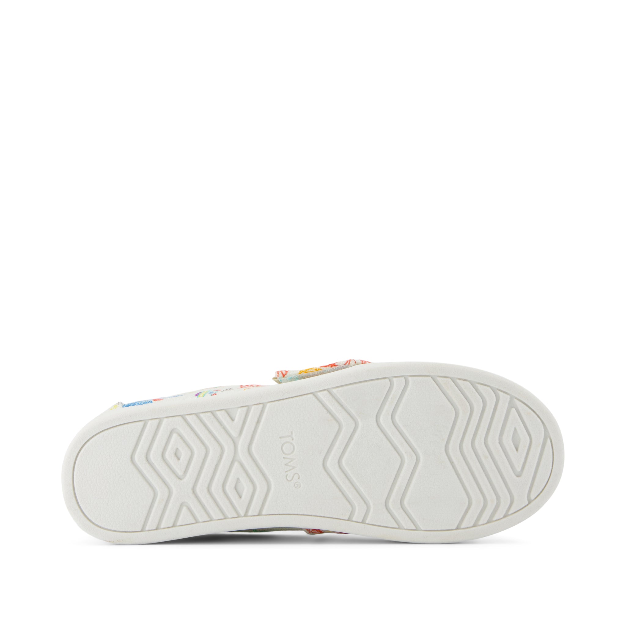 Alpargata Classic Kids Shoe Marshmallow White Sketchbook Print - Image 4