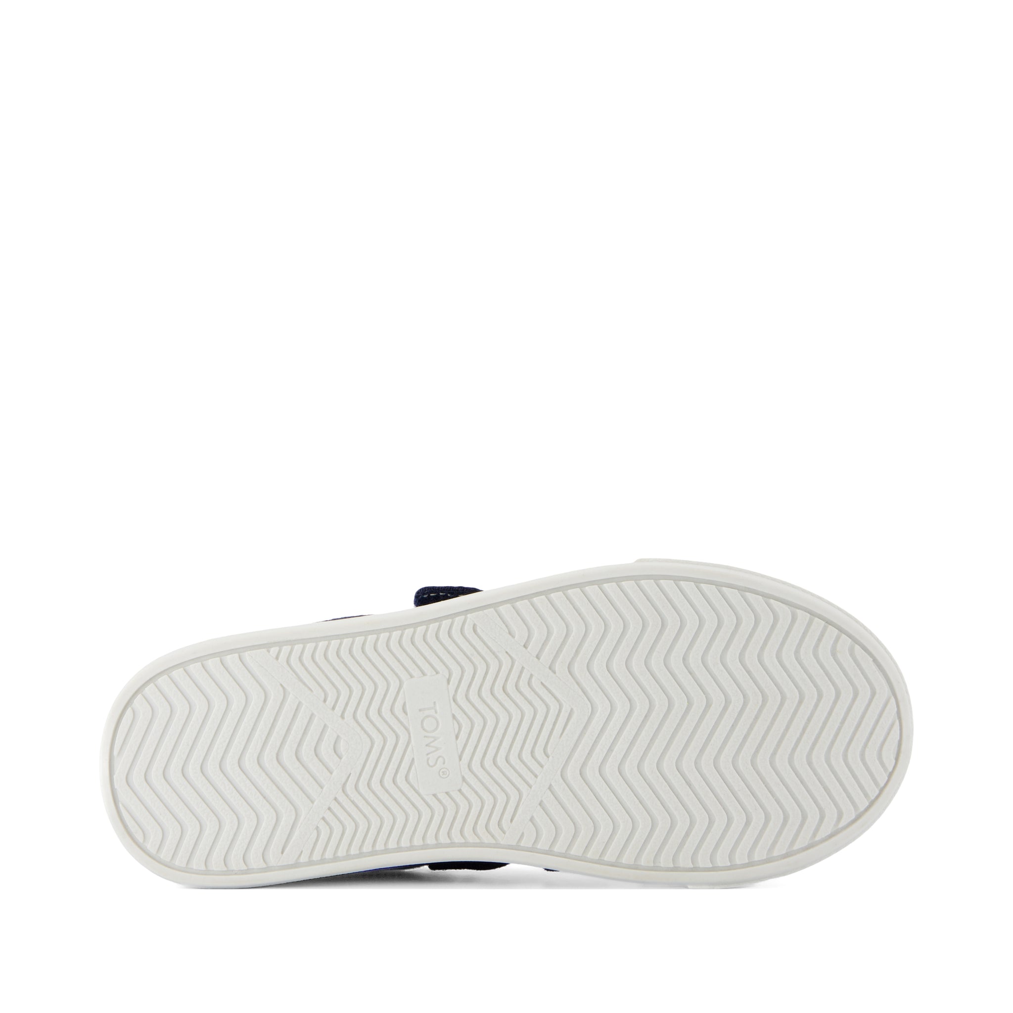Cruz Double Strap Navy Heritage Canvas Kids Sneaker - Image 6