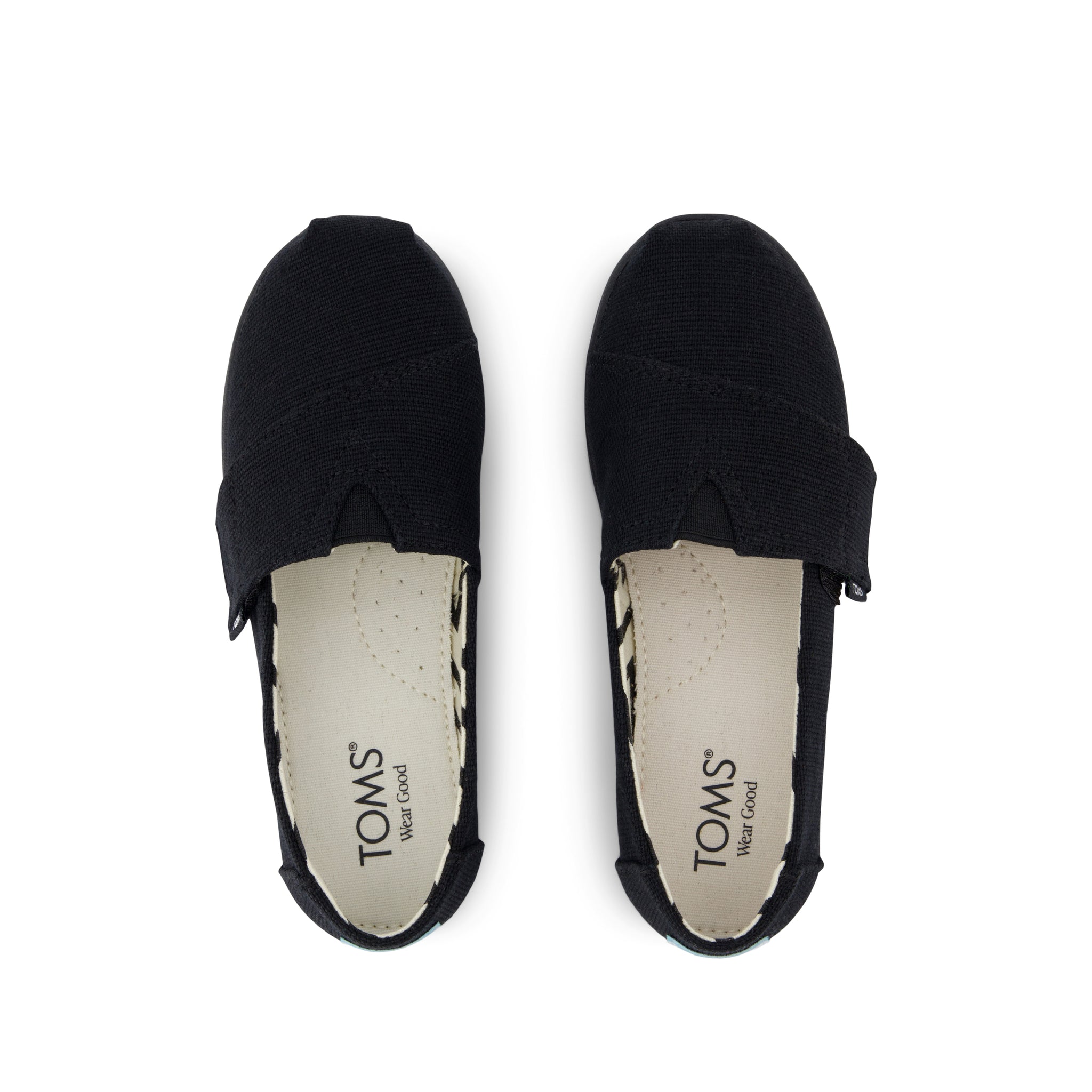 Alpargata Classic Kids Shoe Black and Black Heritage Canvas - Image 5
