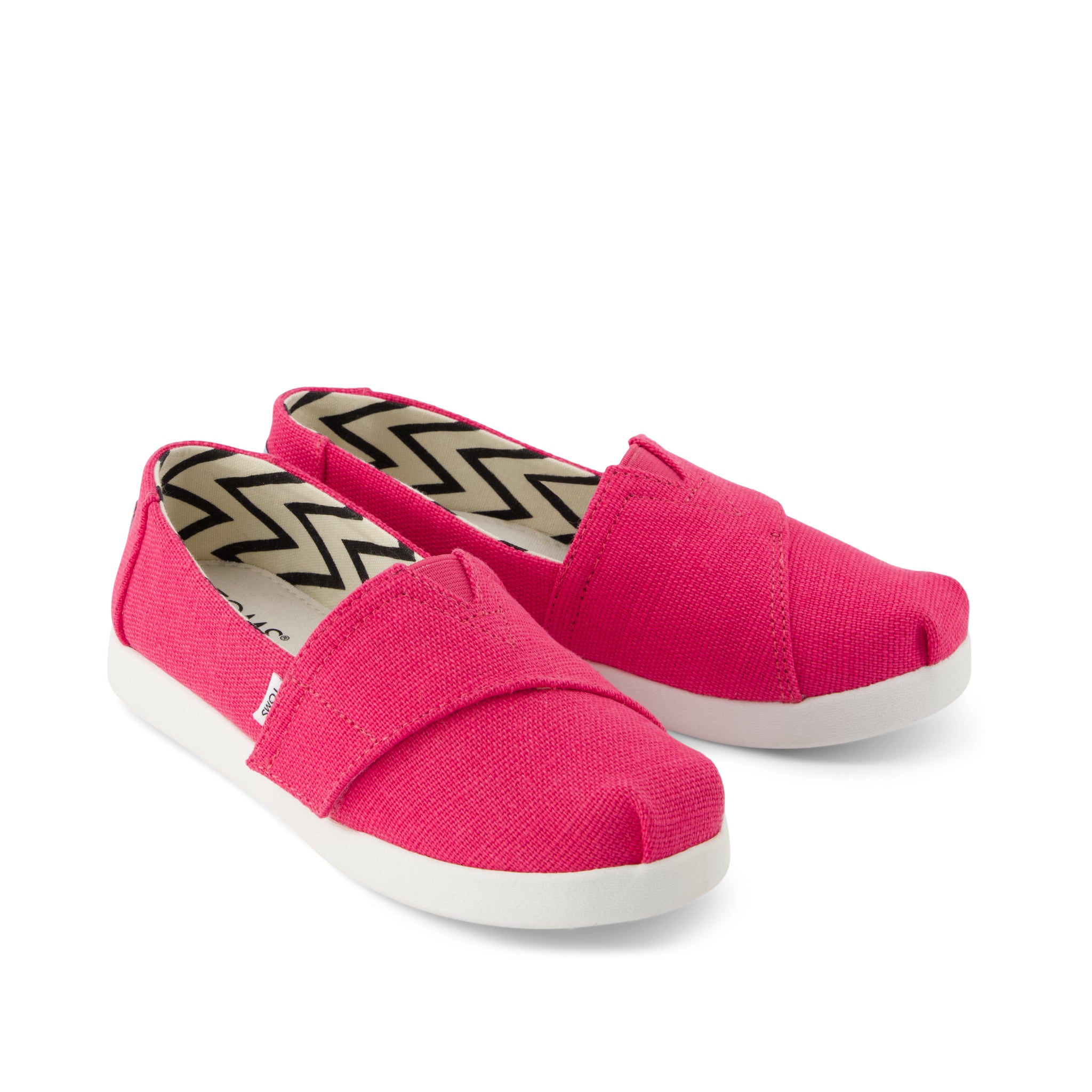 Alpargata Classic Kids Shoe Fuchsia Heritage Canvas - Image 2