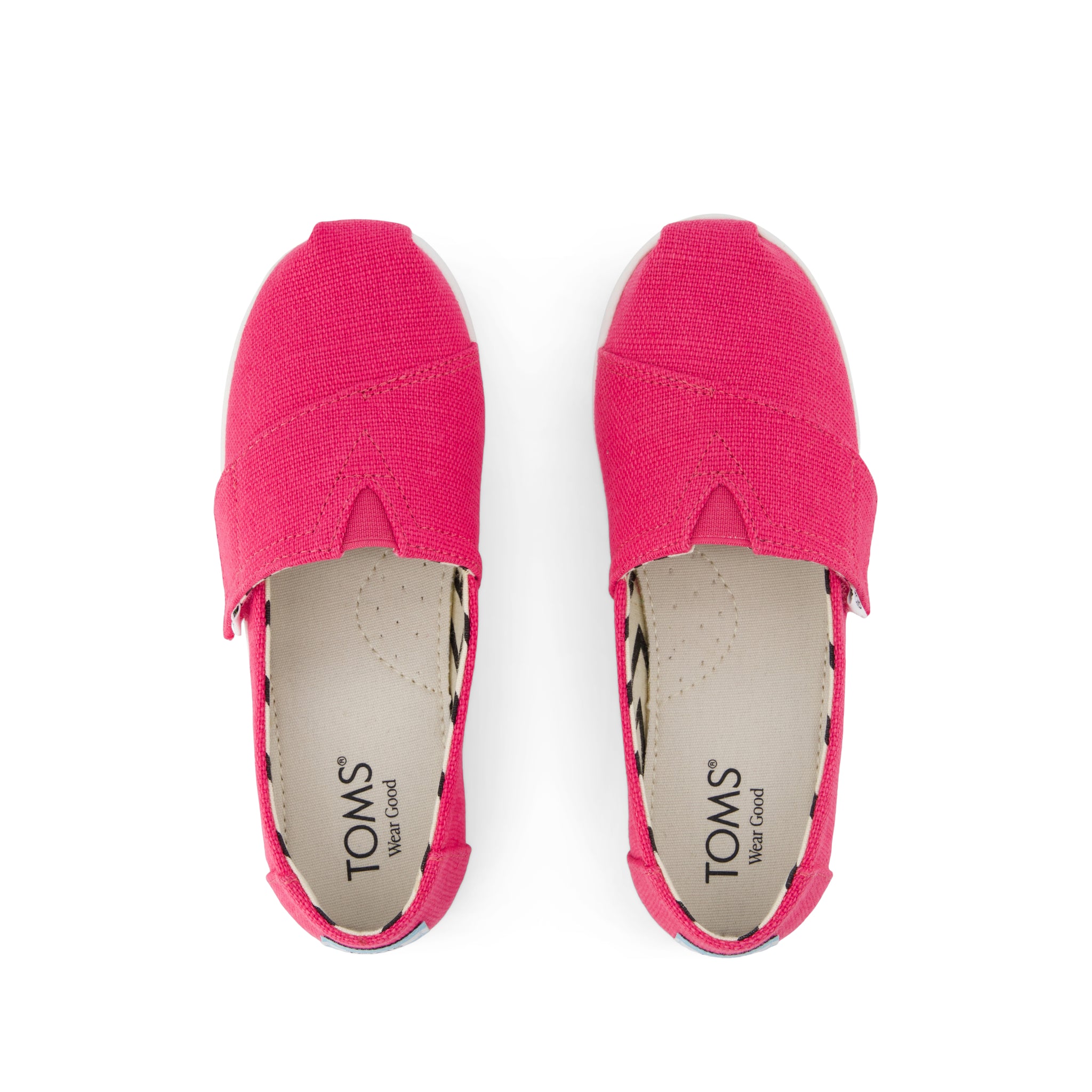 Alpargata Classic Kids Shoe Fuchsia Heritage Canvas - Image 5