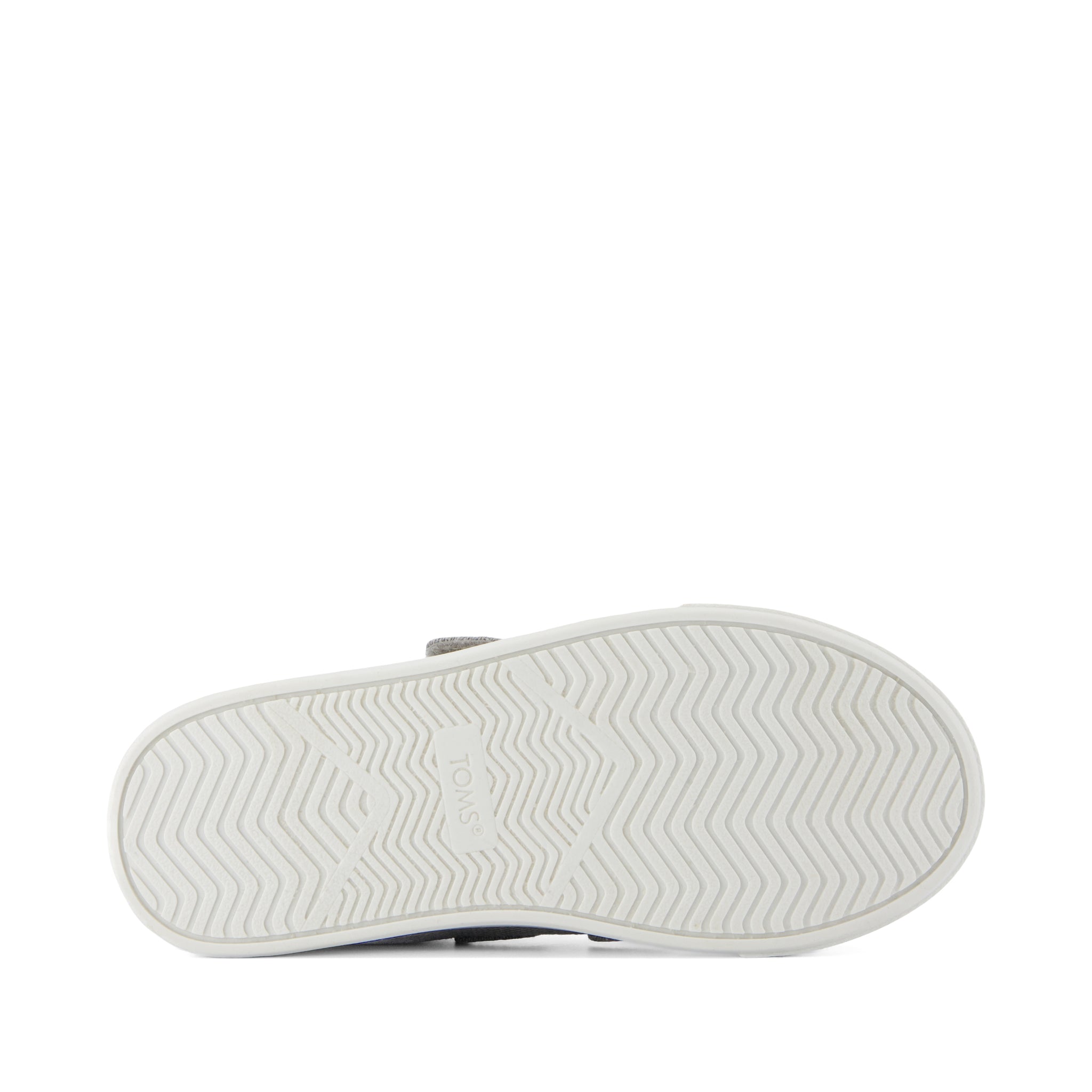 Cruz Double Strap Drizzle Grey Heritage Canvas Kids Sneaker - Image 6