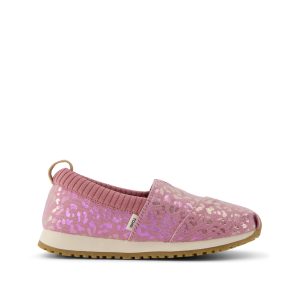 Resident Kids Sneaker Cosmic Pink Iridescent Leopard