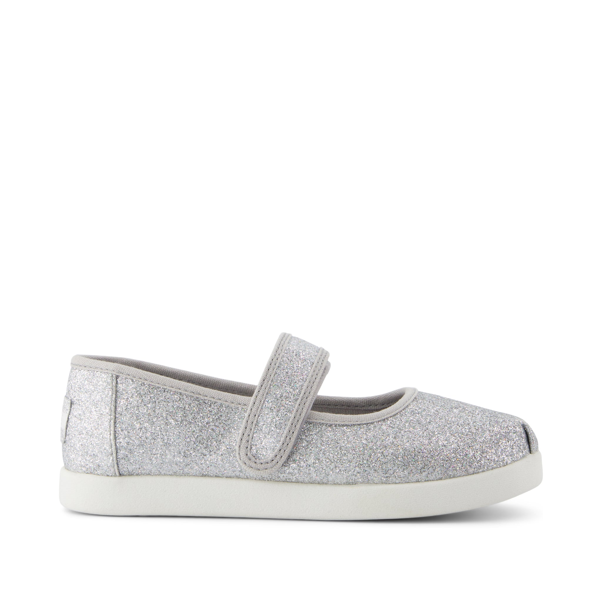 Nora Mary Jane Kids Shoe Silver Iridescent Glimmer Kids Shoe