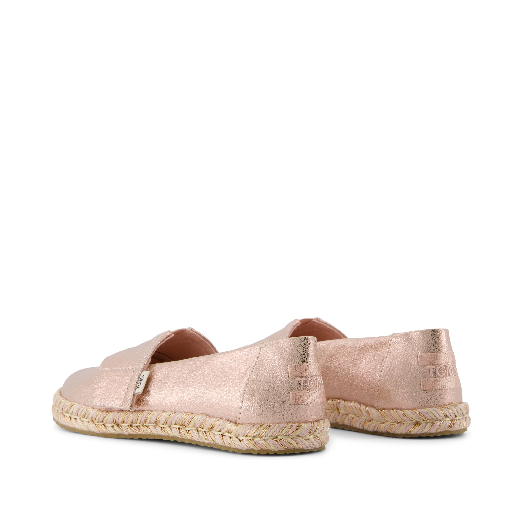 Alpargata Rope 2.0 Kids Espadrille Pale Rose Metallic Iridescent PU - Image 3