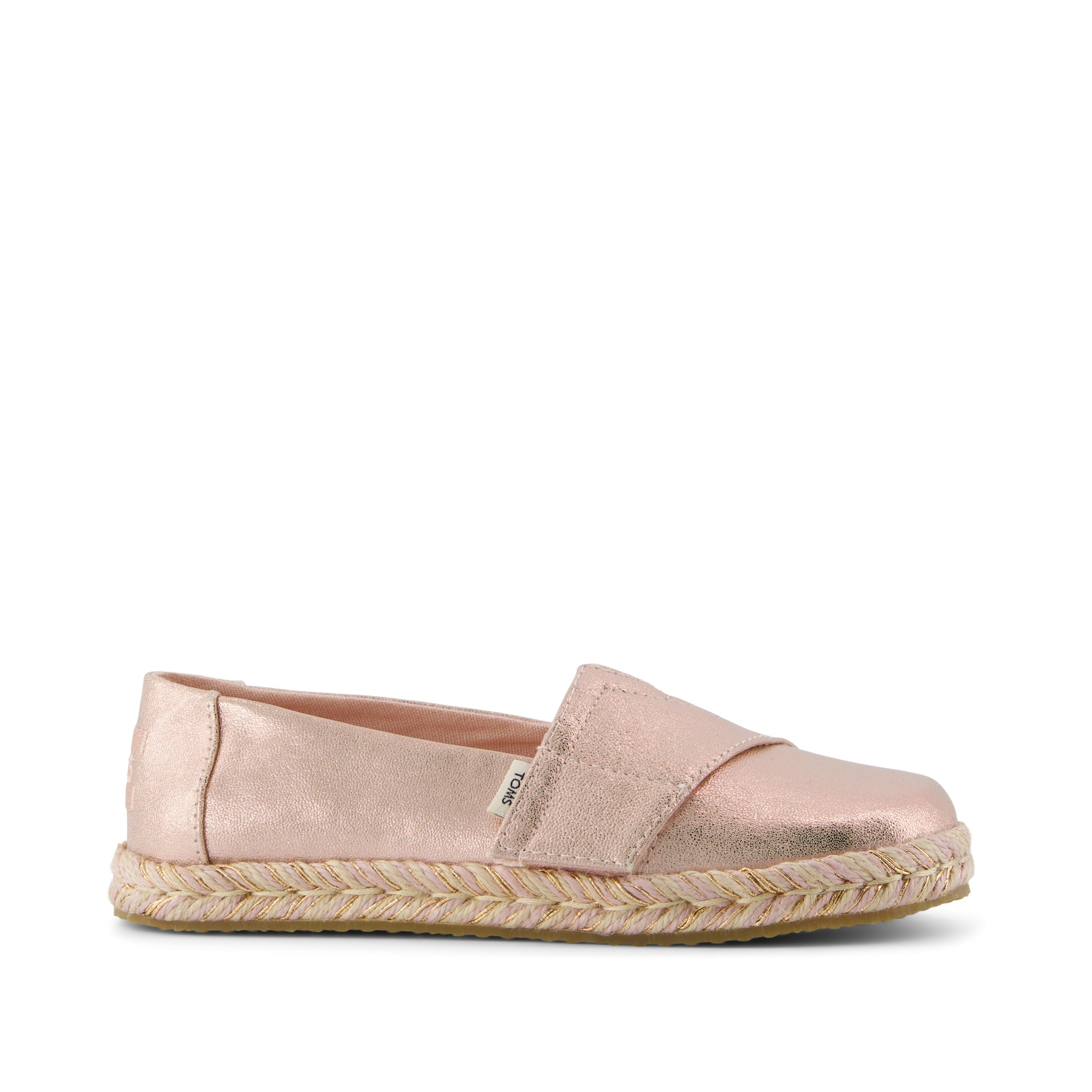 Alpargata Rope 2.0 Kids Espadrille Pale Rose Metallic Iridescent PU