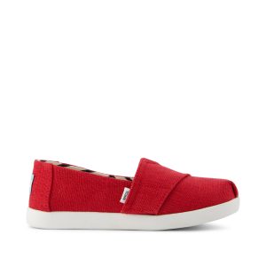 Alpargata Classic Kids Shoe Red Heritage Canvas