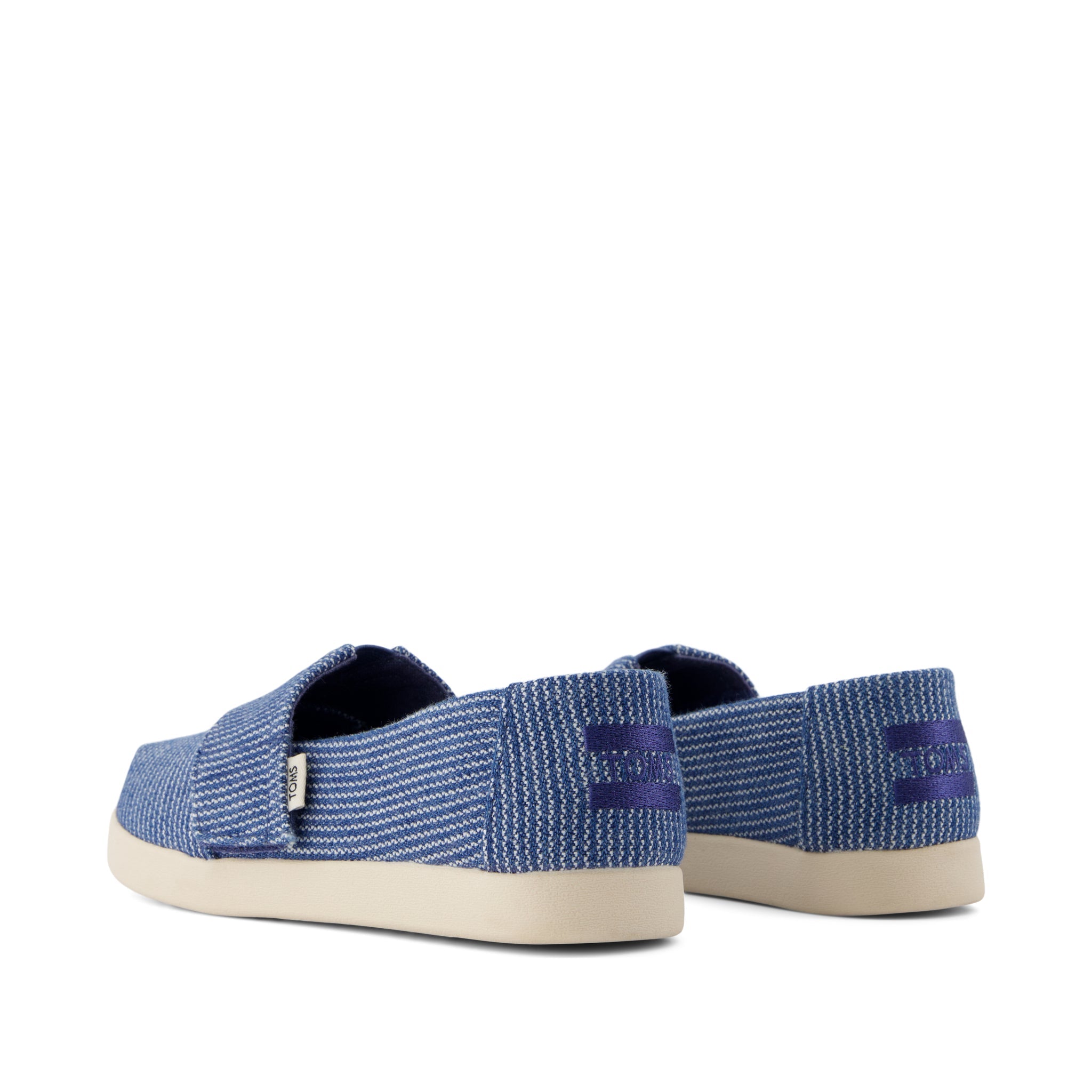 Alpargata Classic Kids Shoe Dark Sky Subtle Stripes - Image 4