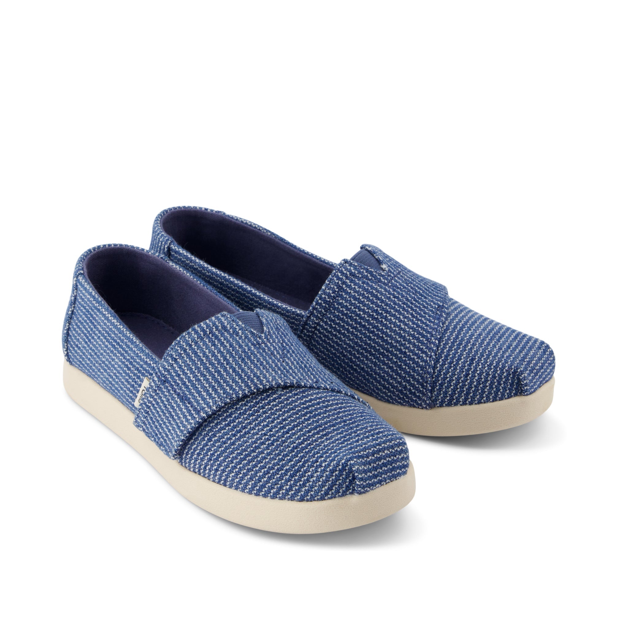 Alpargata Classic Kids Shoe Dark Sky Subtle Stripes - Image 3