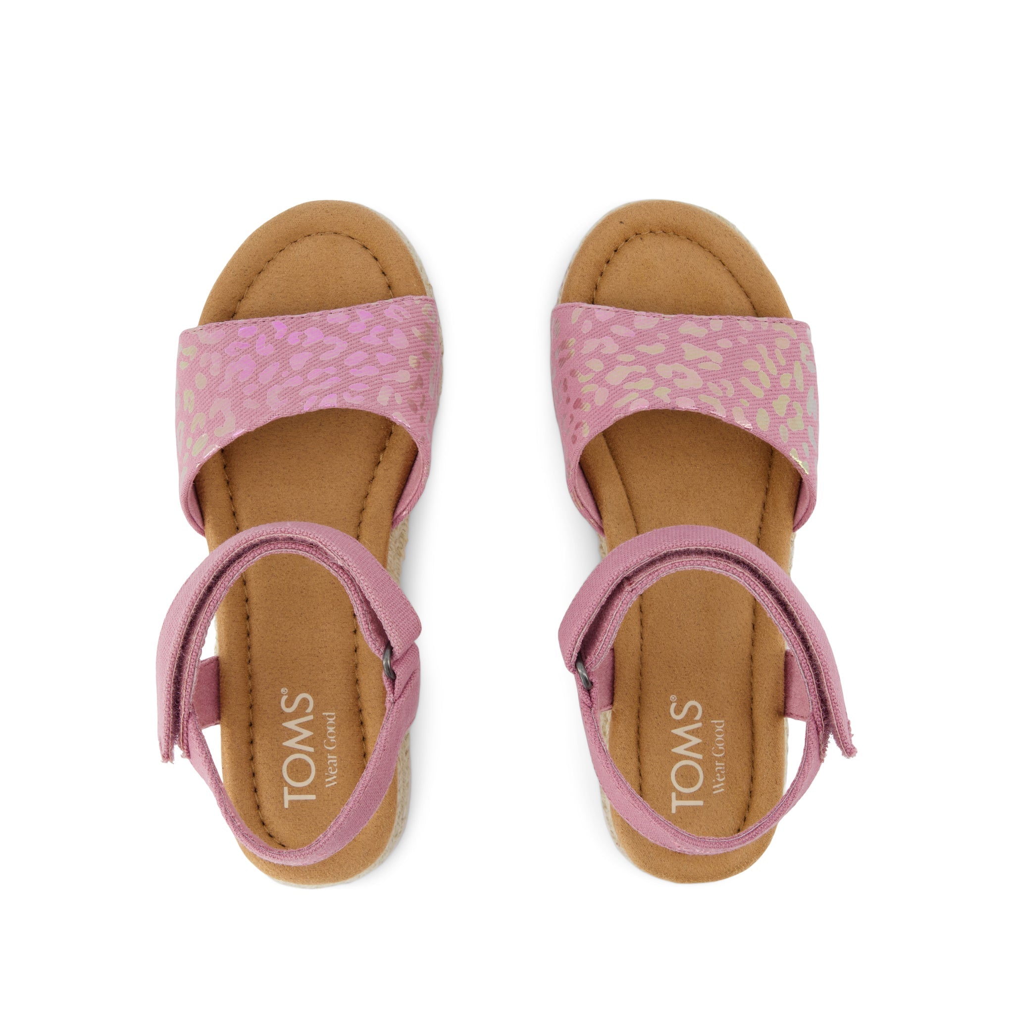 Diana Kids Sandal Cosmic Pink Iridescent Leopard - Image 6