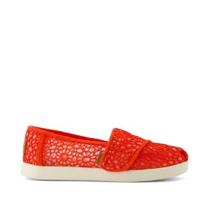 Alpargata Classic Kids Shoe Flame Moroccan Crochet
