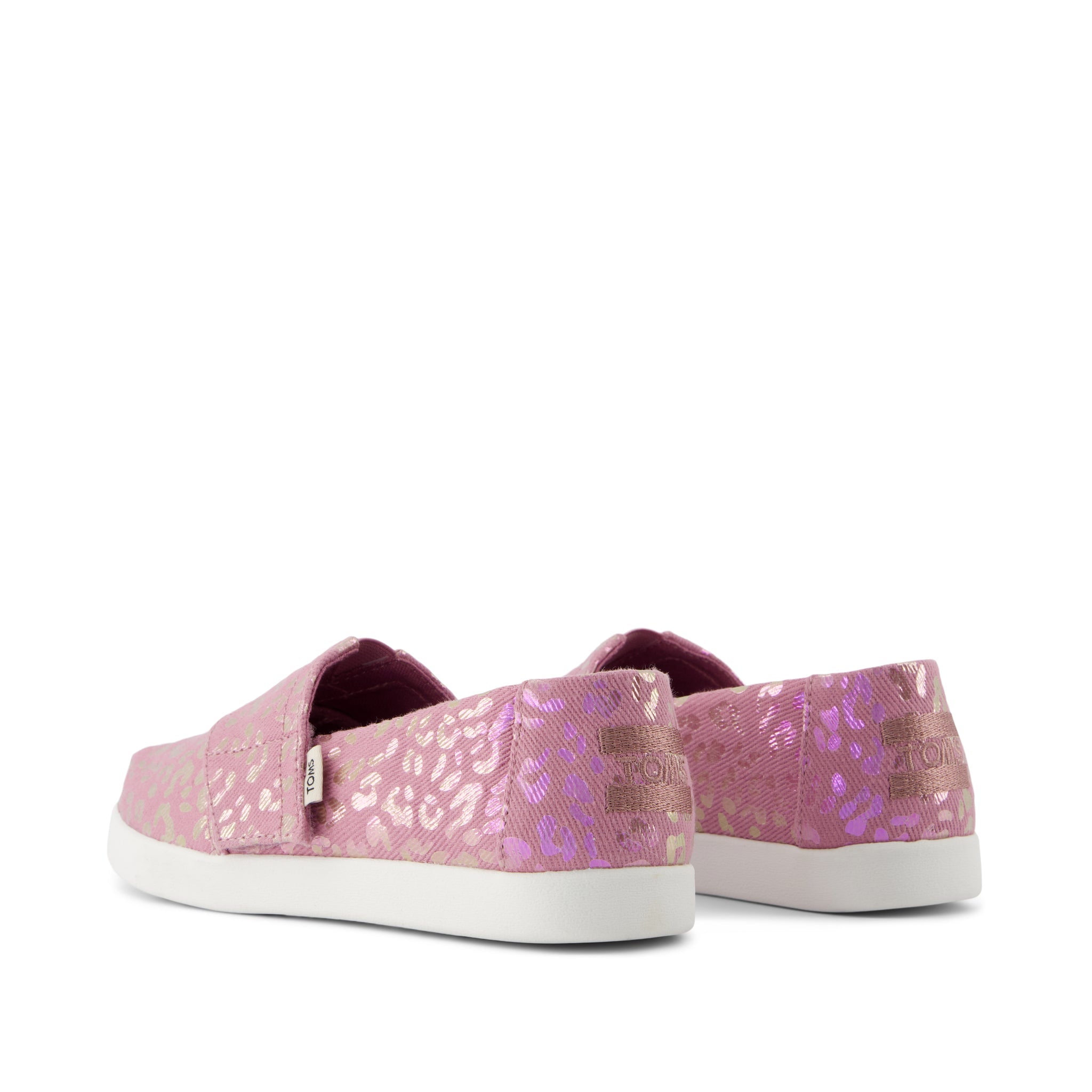 Alpargata Classic Kids Shoe Cosmic Pink Iridescent Leopard - Image 3