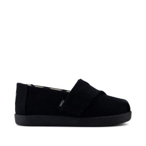 Alpargata Classic Black and Black Heritage Canvas Toddler Shoe