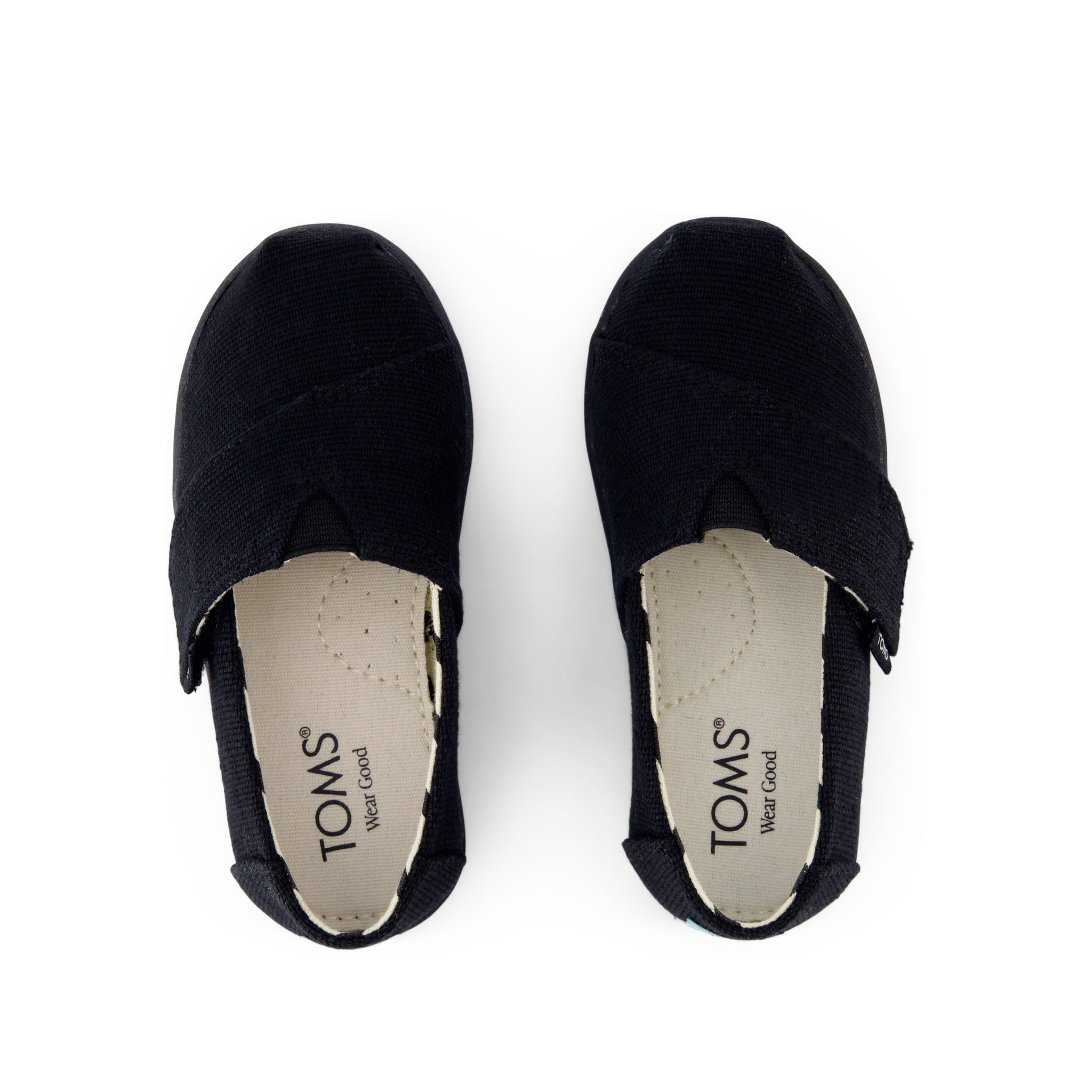 Alpargata Classic Black and Black Heritage Canvas Toddler Shoe - Image 5