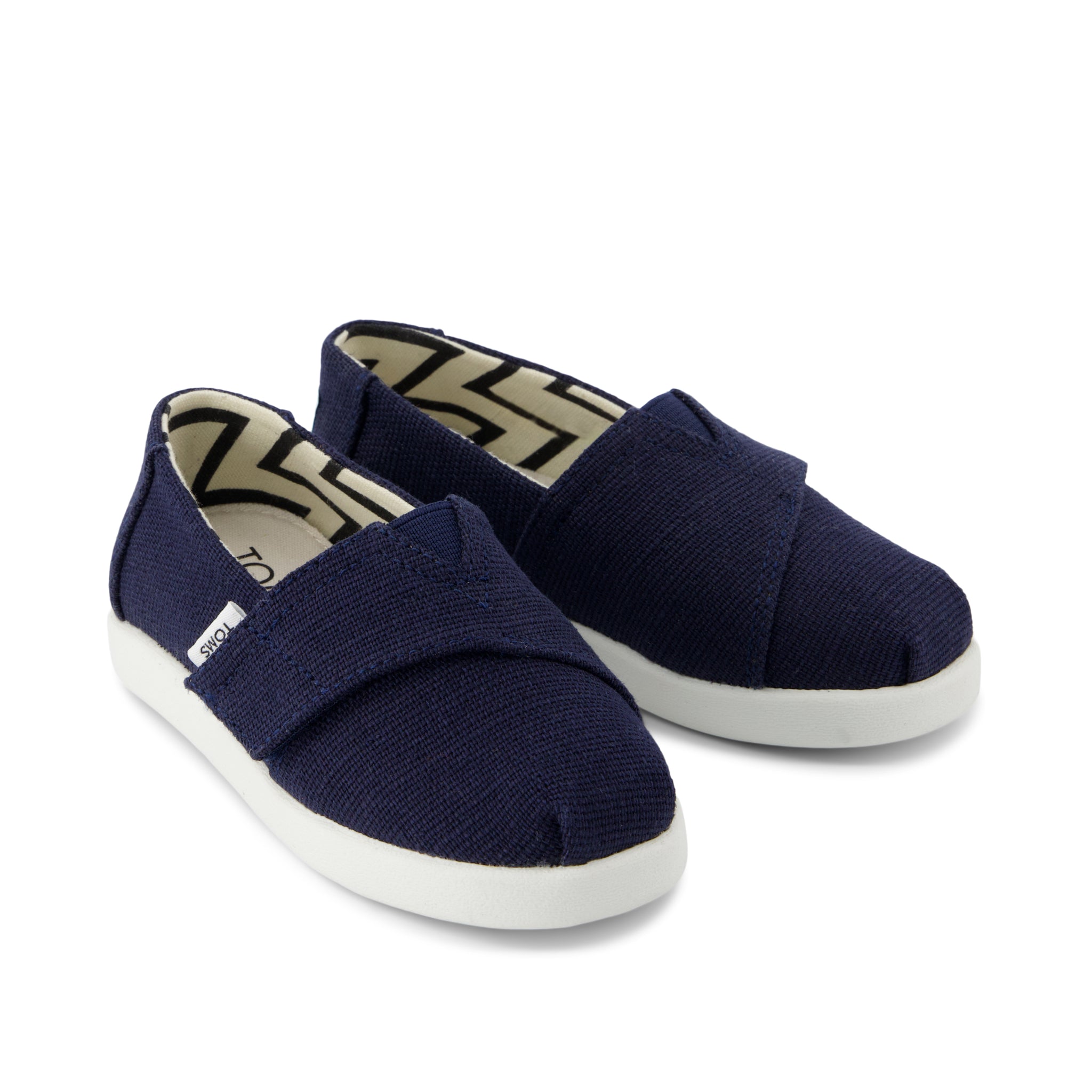 Alpargata Classic Navy Heritage Canvas Toddler Shoe - Image 3