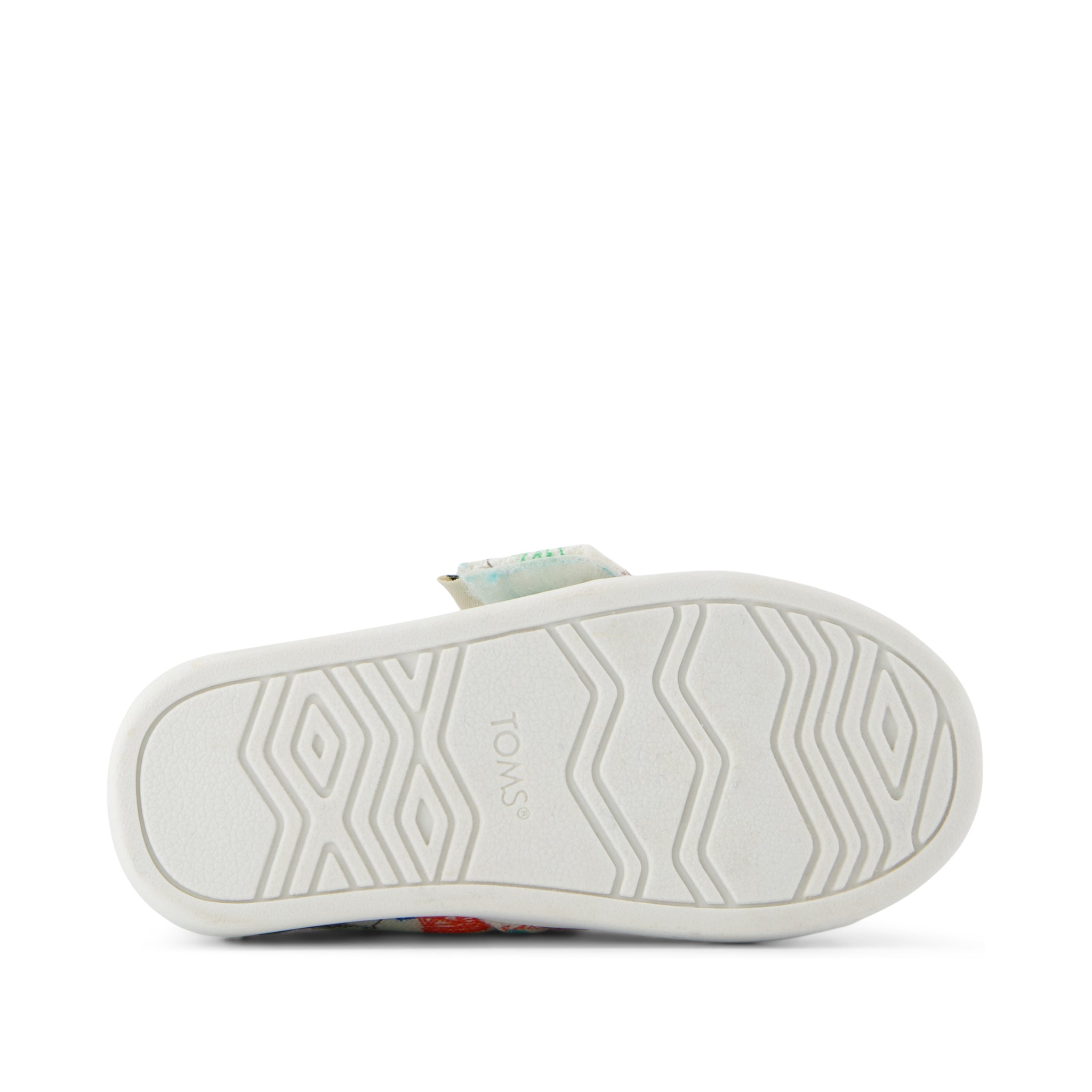 Alpargata Classic Toddler Shoe Marshmallow White Sketchbook Print - Image 4