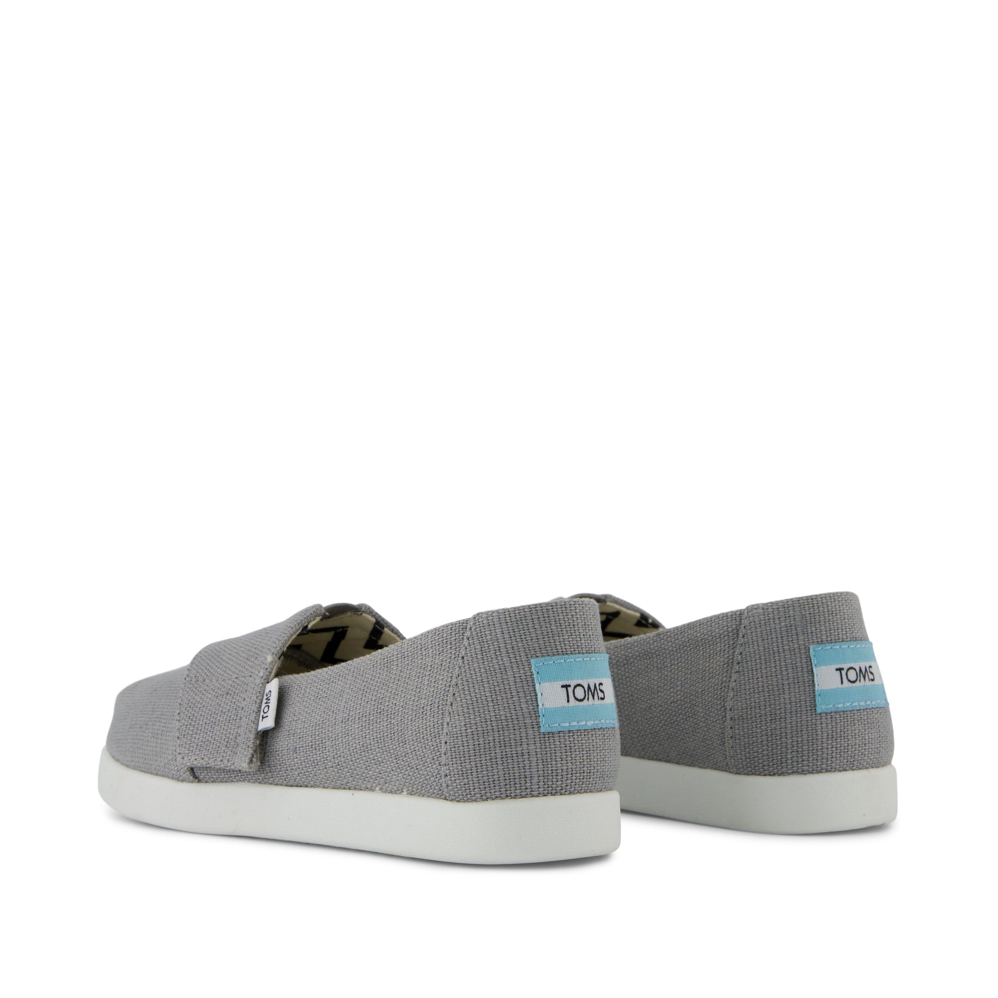 Alpargata Classic Drizzle Grey Heritage Canvas Toddler Shoe - Image 3