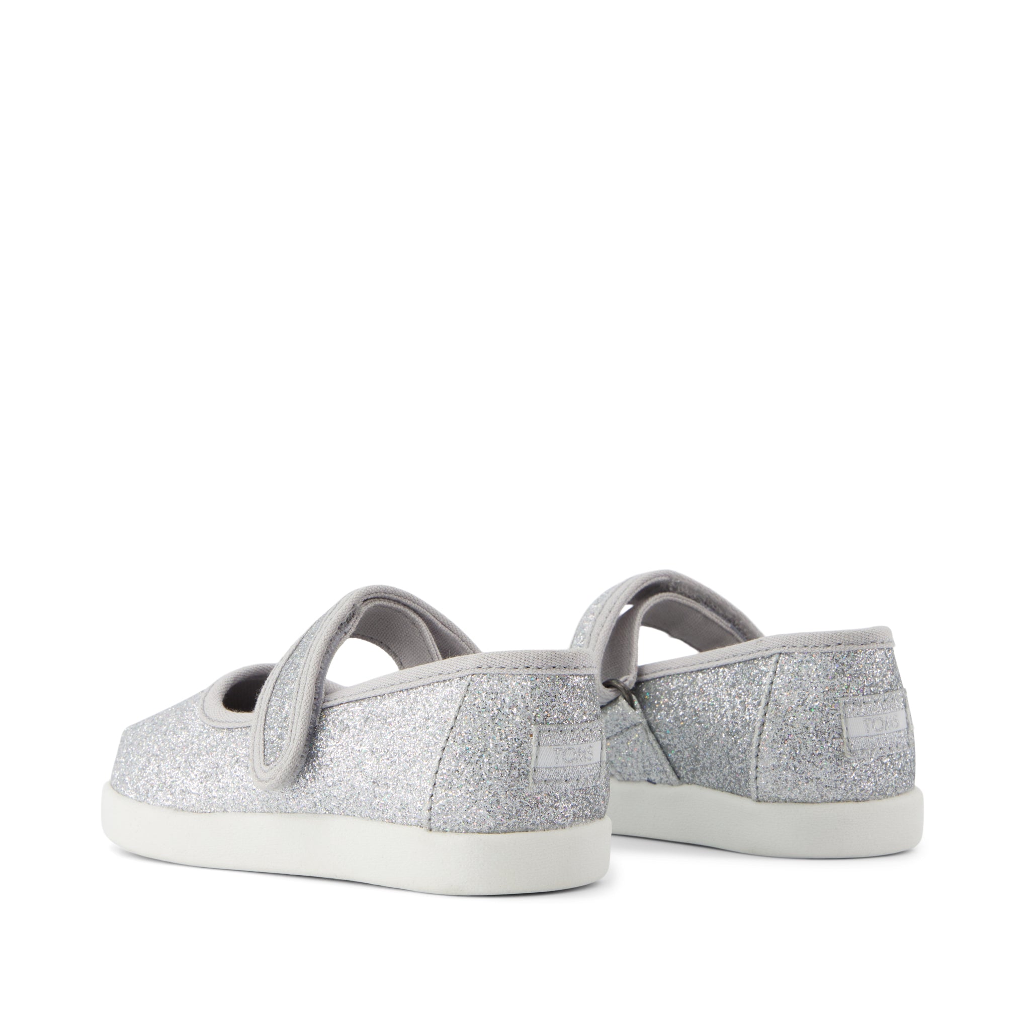 Nora Mary Jane Silver Iridescent Glimmer Toddler Shoe - Image 3