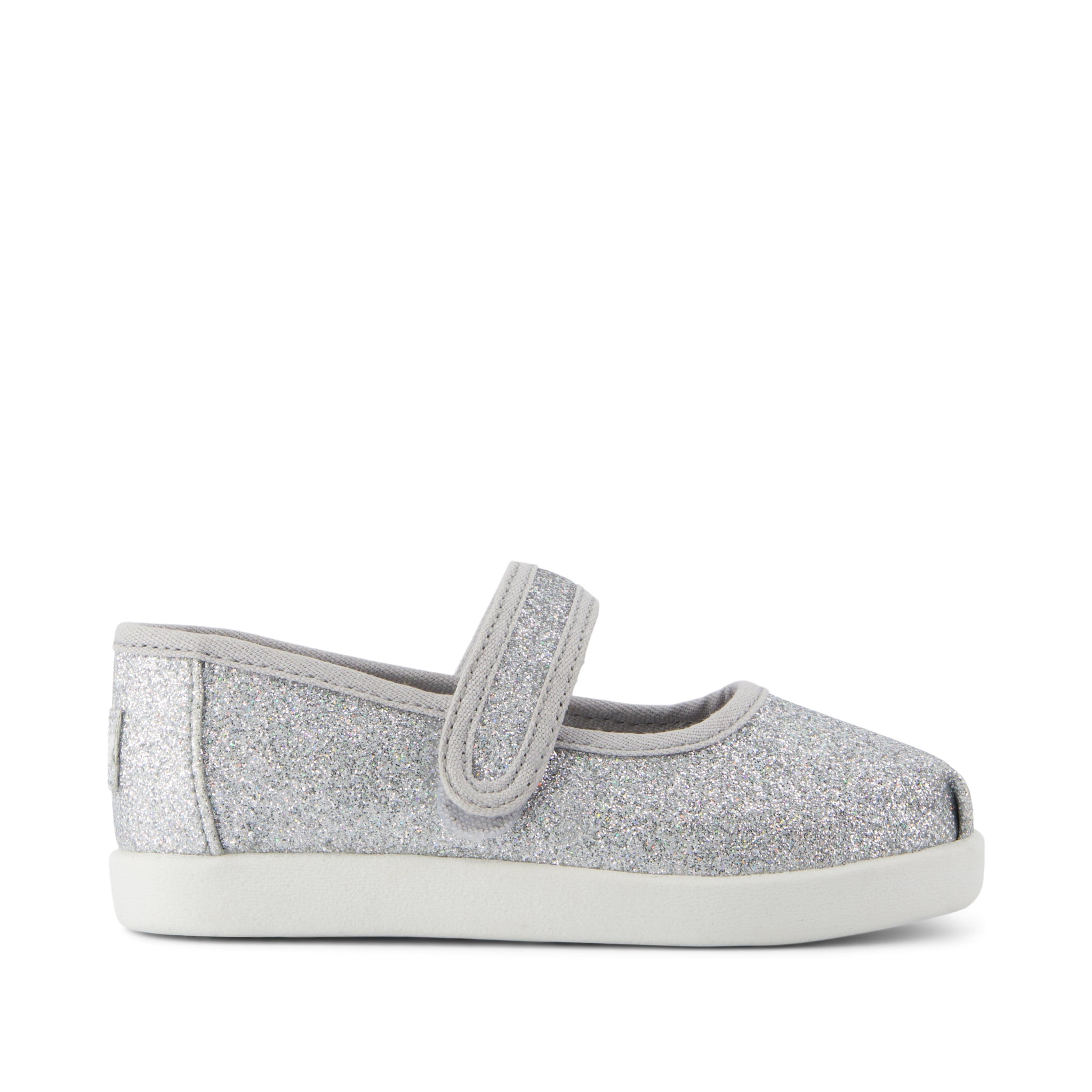 Nora Mary Jane Silver Iridescent Glimmer Toddler Shoe