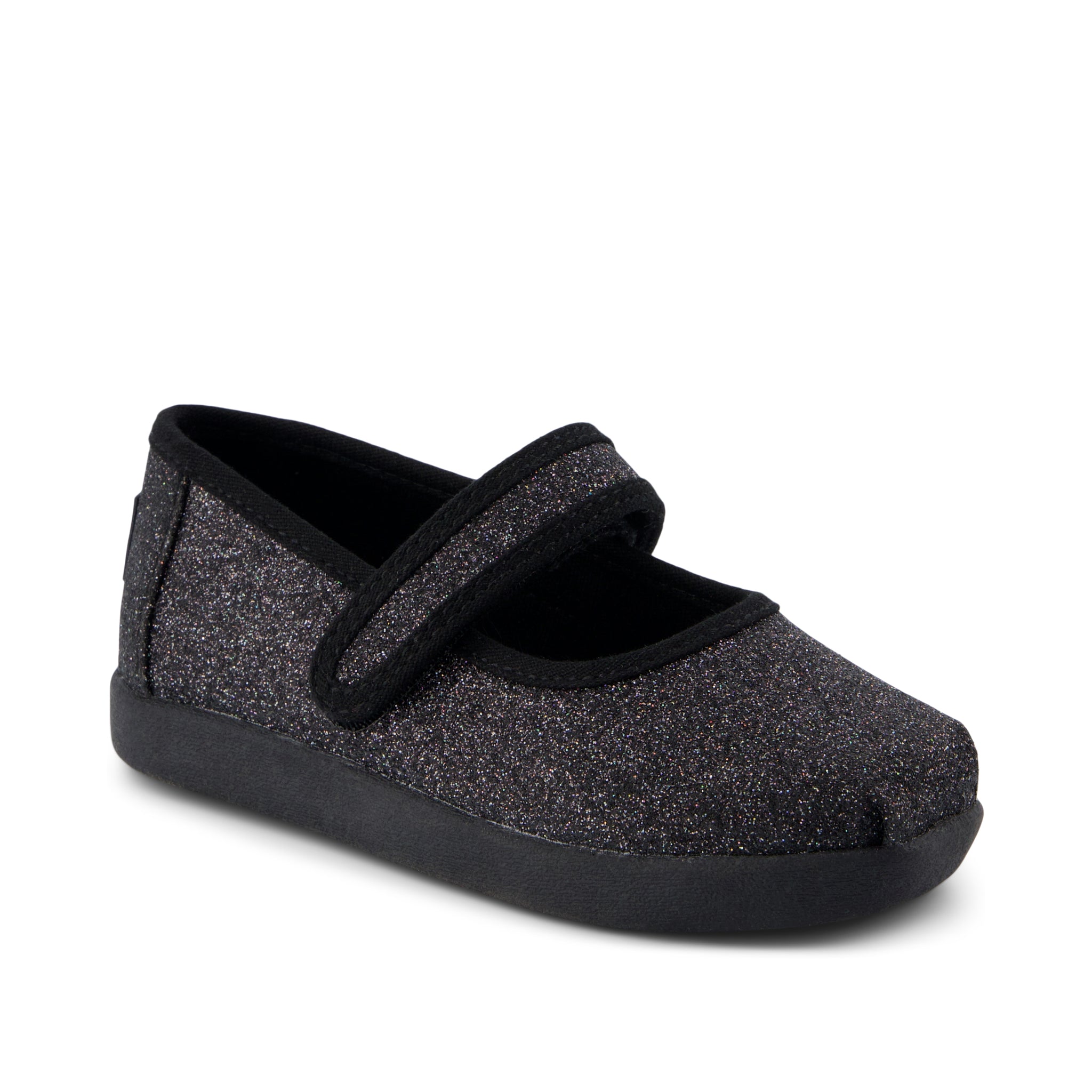 Nora Mary Jane Black Iridescent Glimmer Toddler Shoe - Image 6