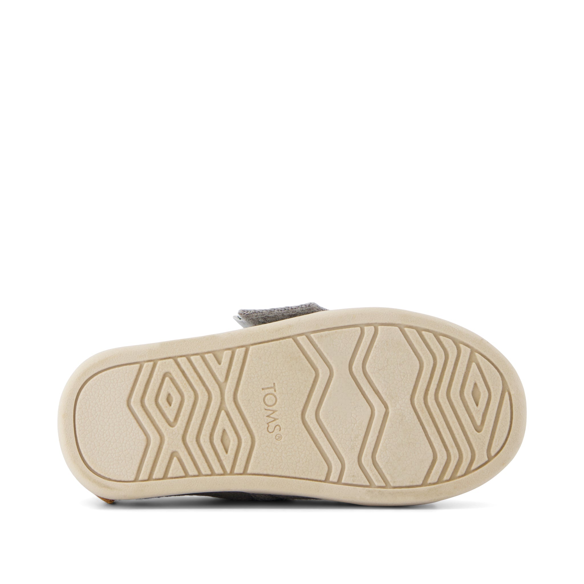 Alpargata Classic Toddler Shoe Drizzle Grey Heritage Canvas and PU Trim - Image 4