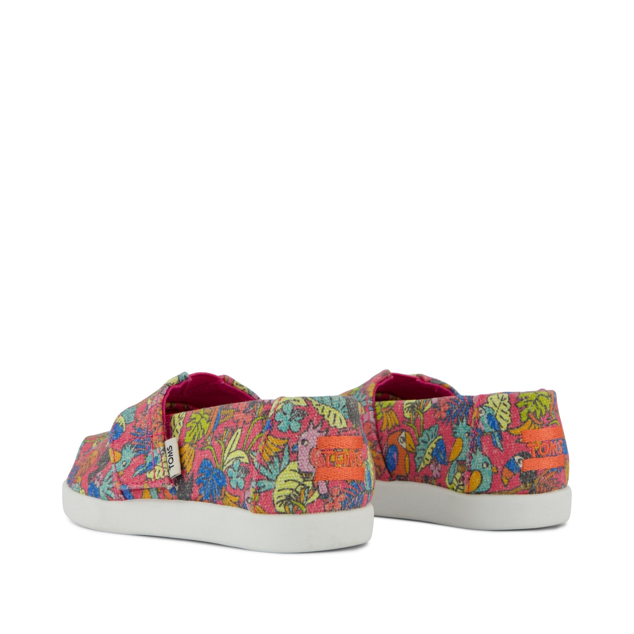 Alpargata Classic Toddler Shoe Fuchsia Birds of Paradise Print - Image 3