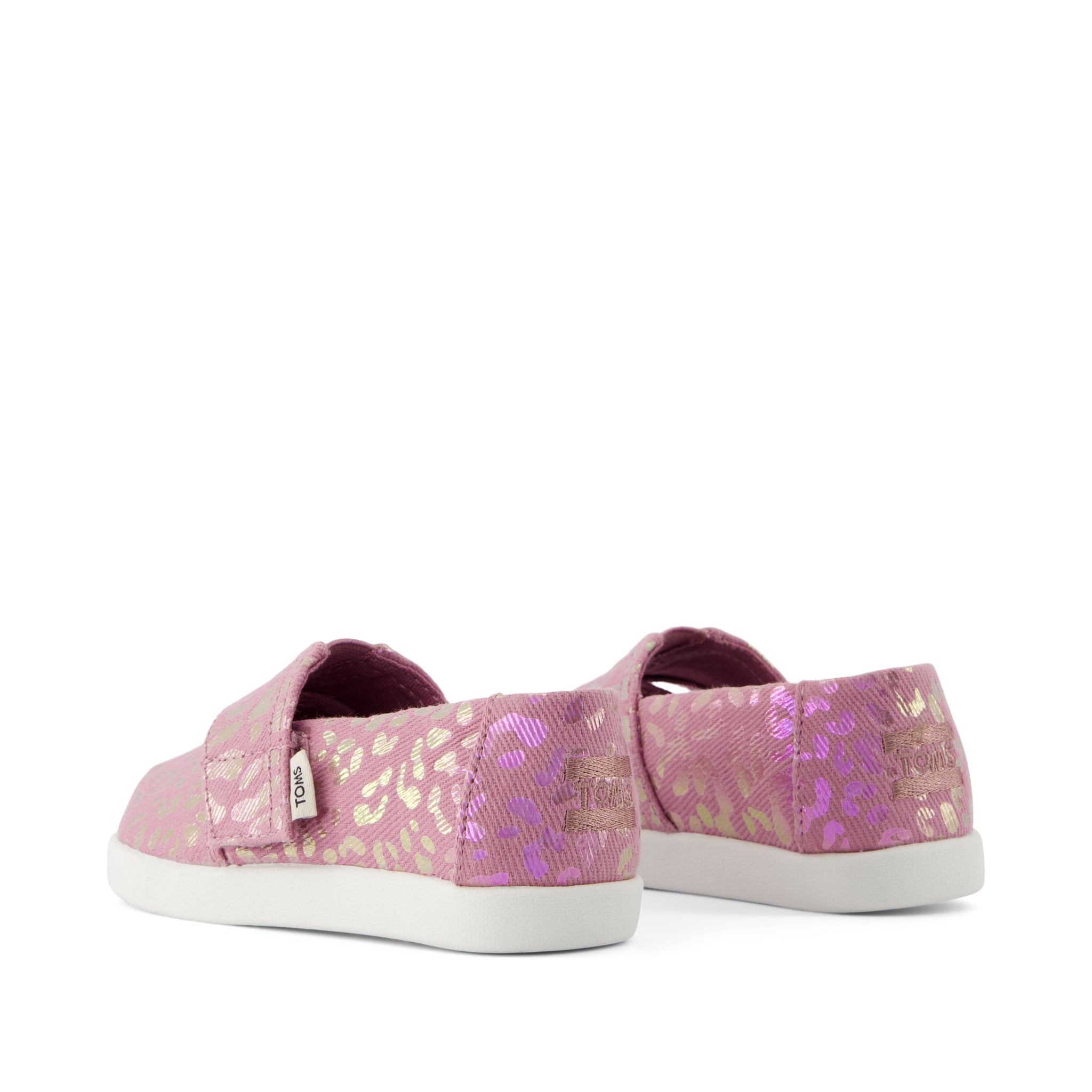 Alpargata Classic Toddler Shoe Cosmic Pink Iridescent Leopard - Image 3