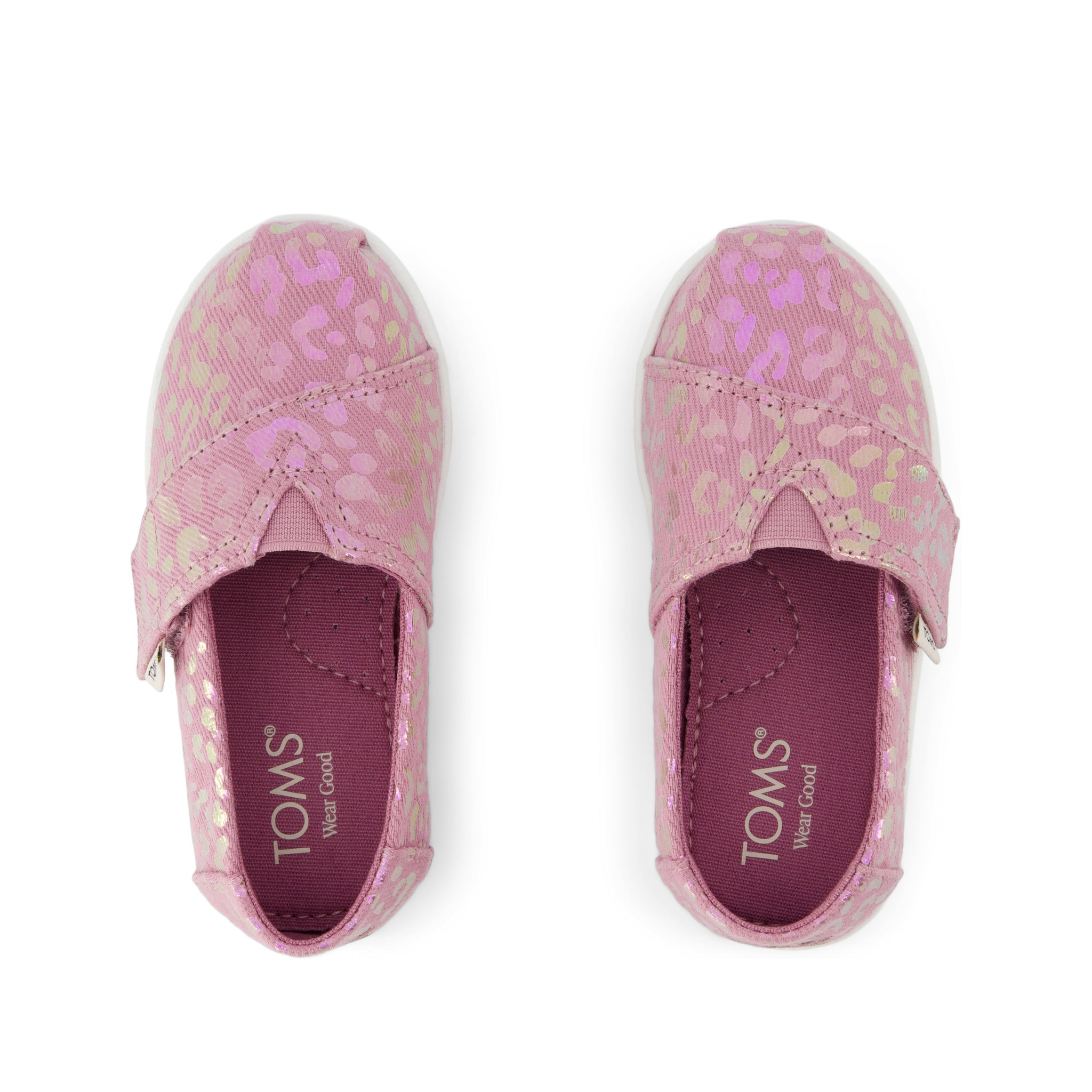 Alpargata Classic Toddler Shoe Cosmic Pink Iridescent Leopard - Image 5