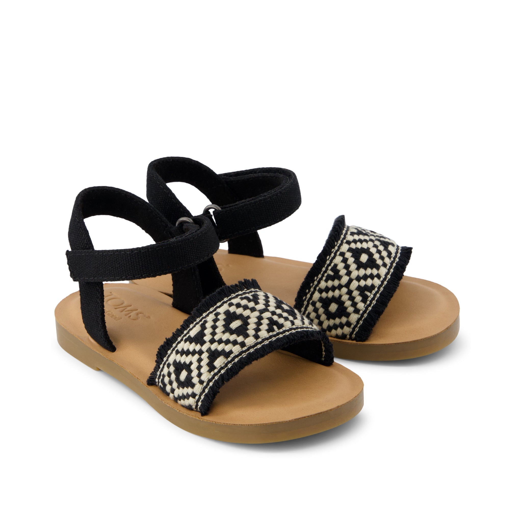 Remi Ankle Strap Toddler Sandal Black Diamond Global Strap - Image 3
