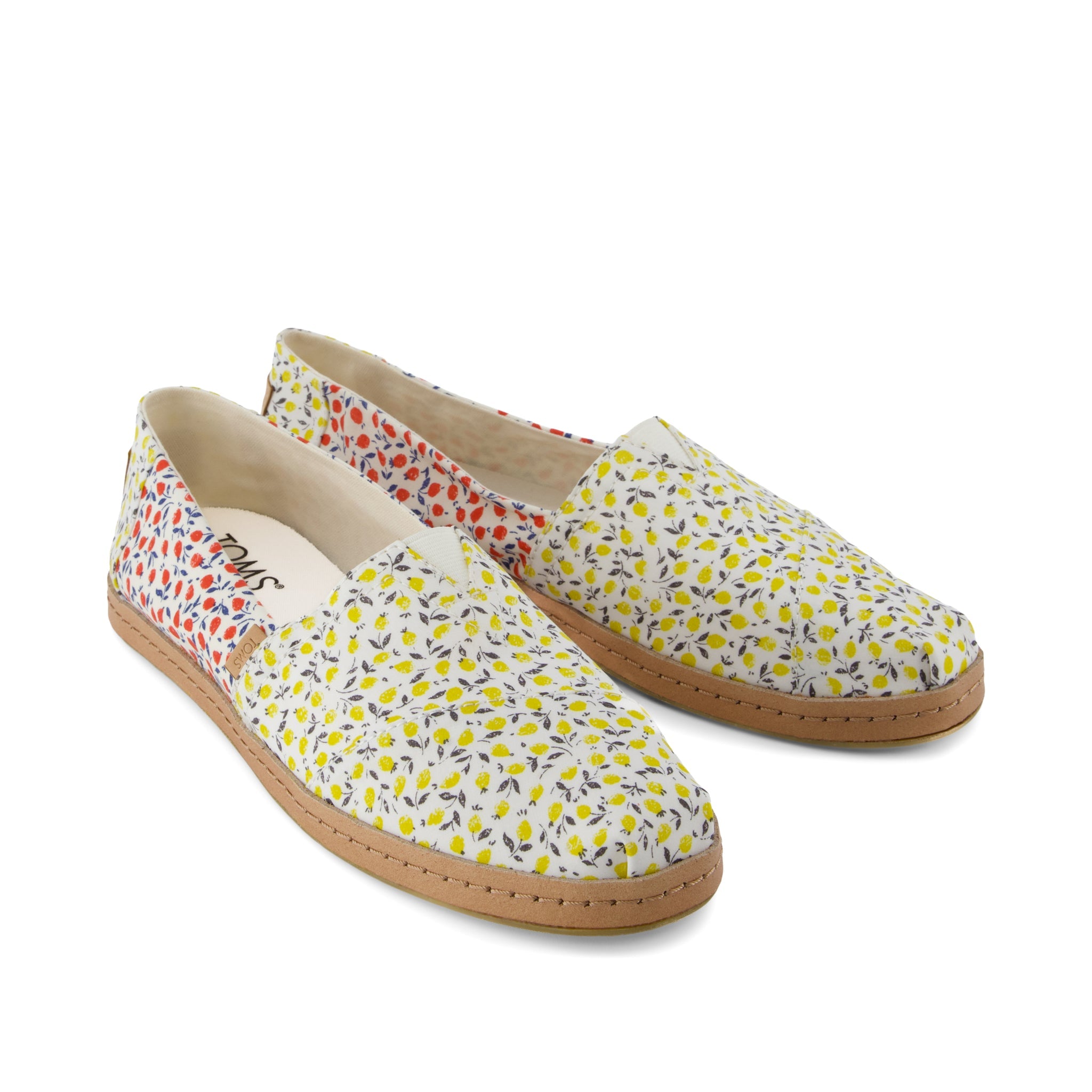 Alpargata Leather Wrap Yellow Multi Liberty Print - Image 2
