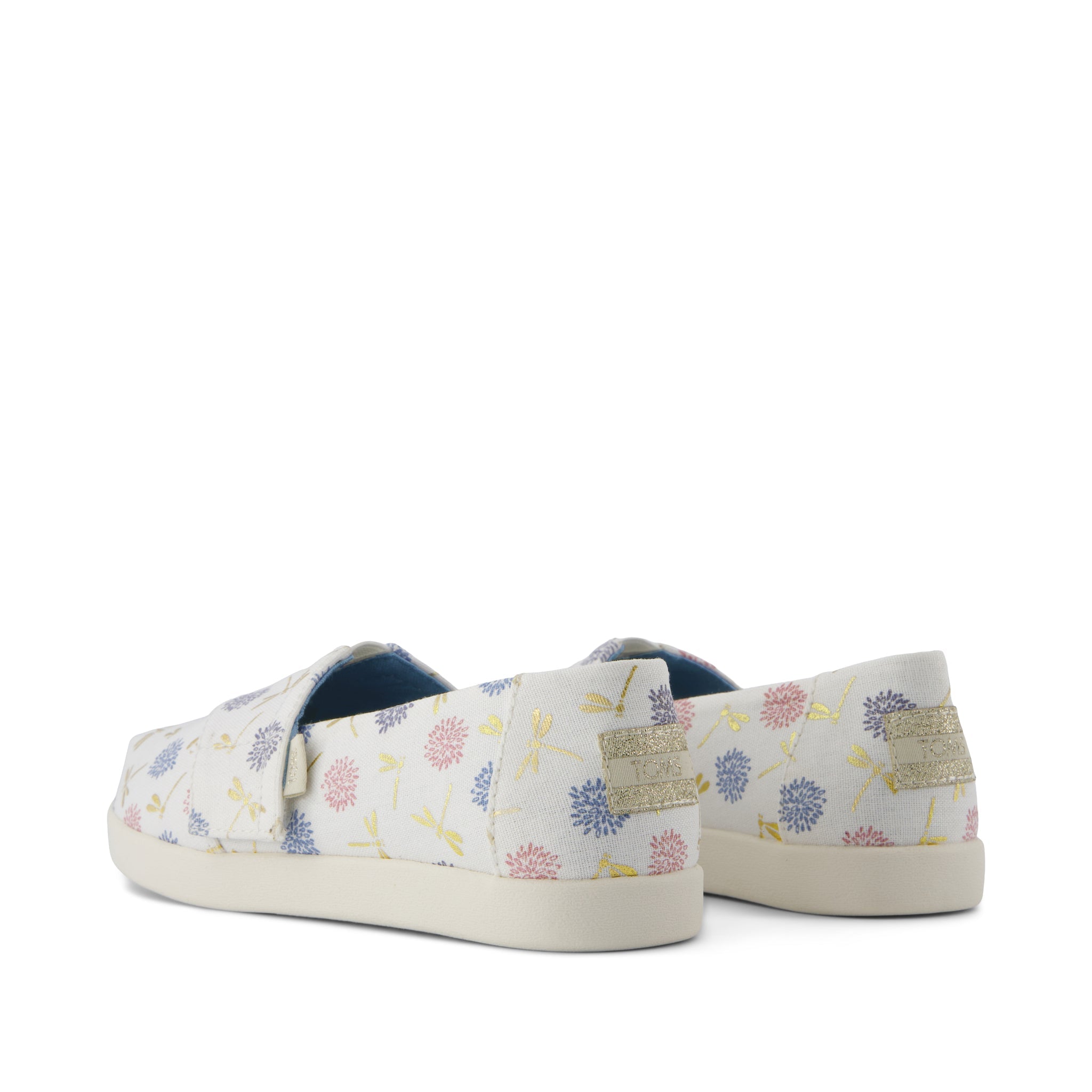Alpargata Classic Kids Shoe Egret Dragonflies Printed Canvas - Image 4