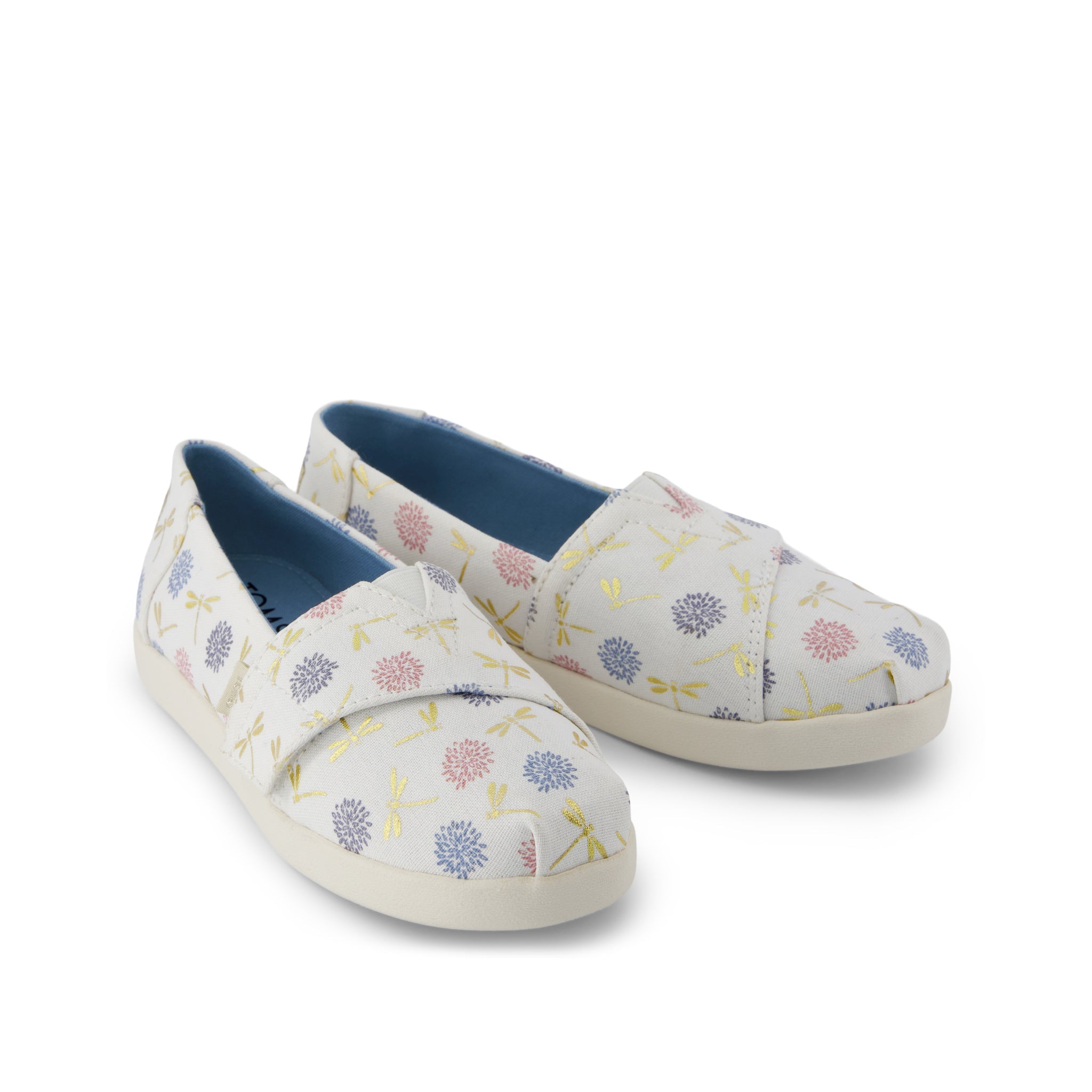Alpargata Classic Kids Shoe Egret Dragonflies Printed Canvas - Image 3