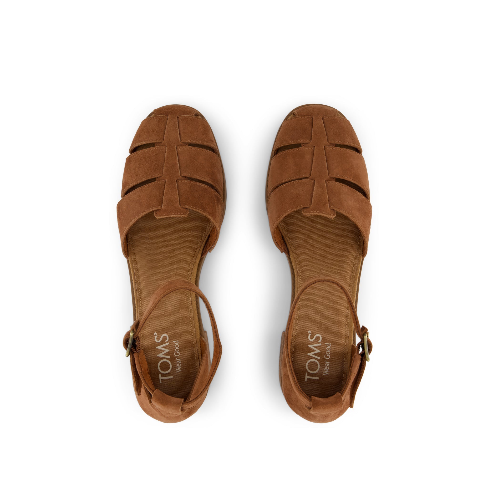 Jaclyn Fisherman Heel Amber Brown Kid Suede - Image 7