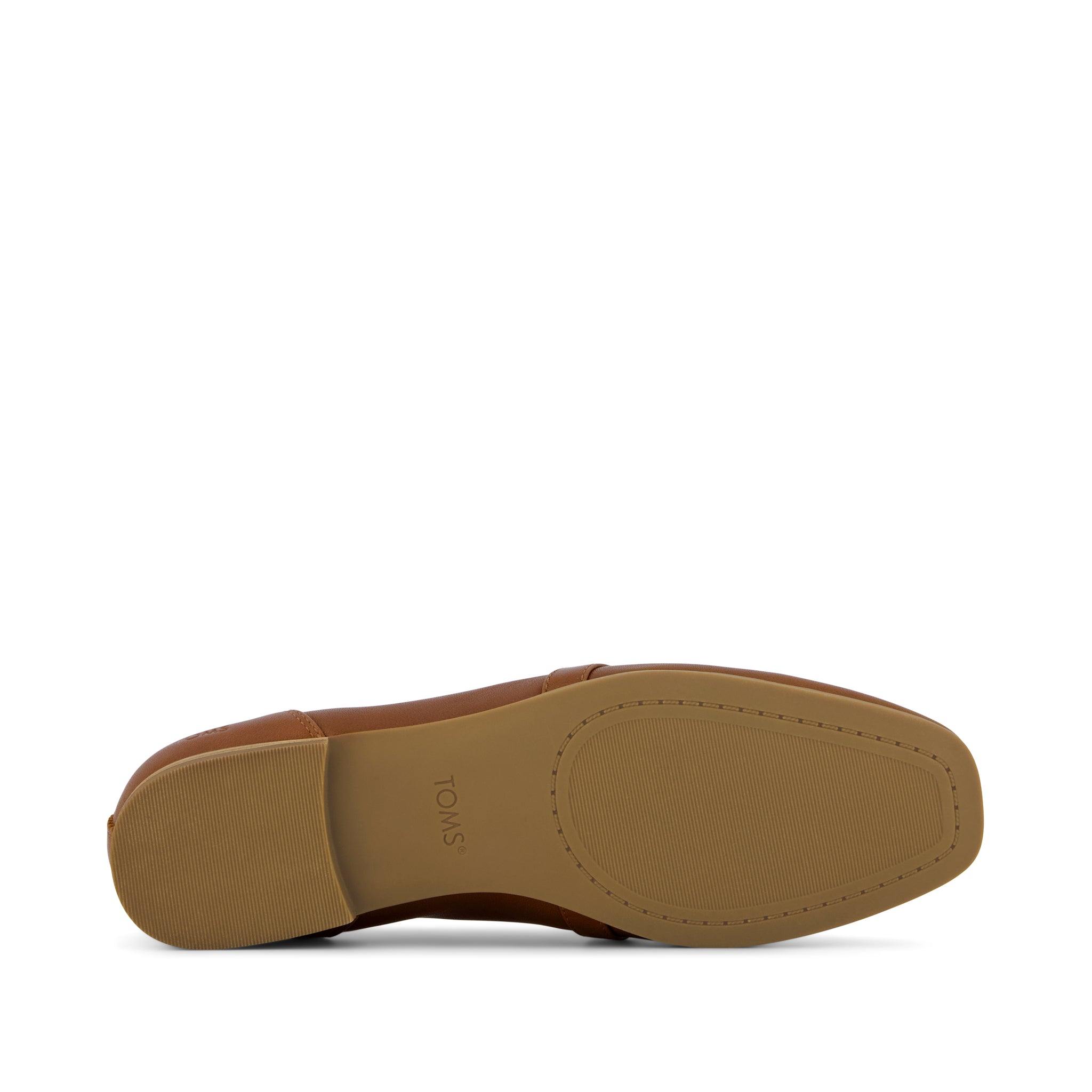 Womens Lynette Loafer Amber Brown Leather with Chain - Image 6