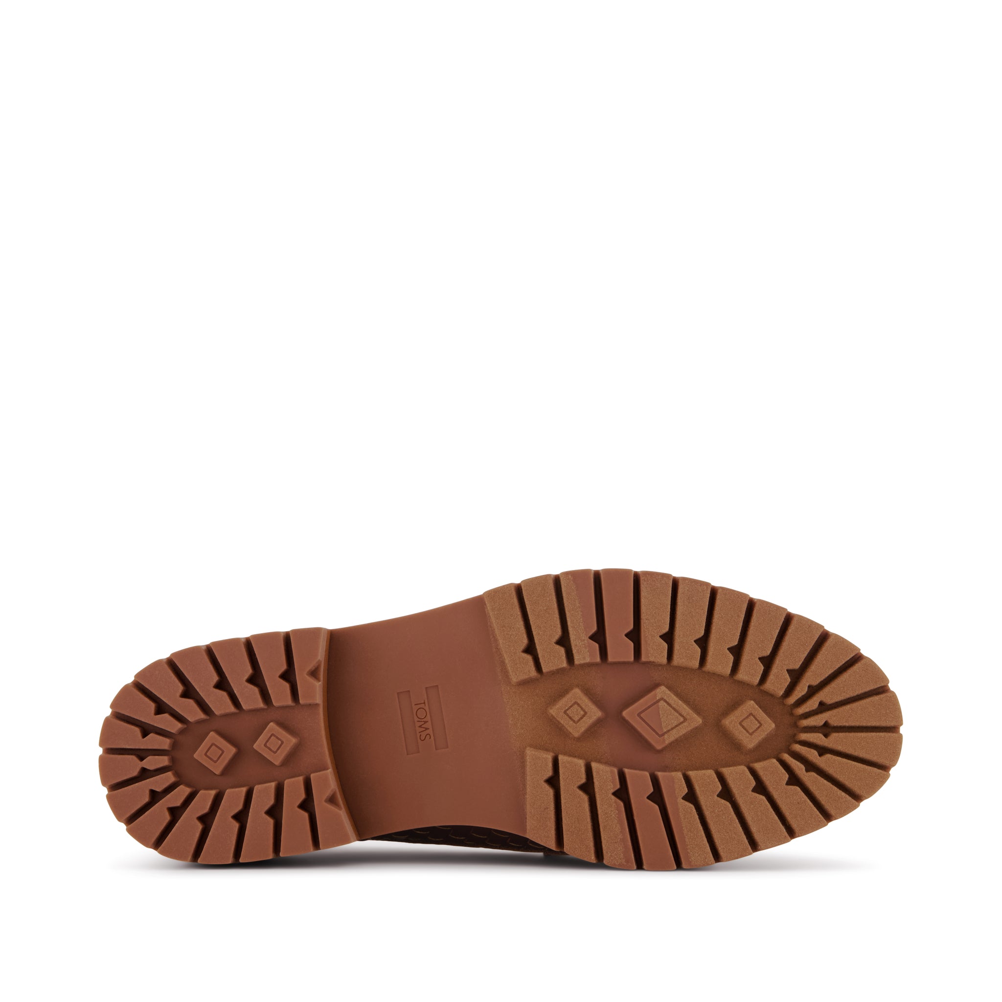 Womens Cara Loafer Amber Brown Basketweave Leather - Image 6