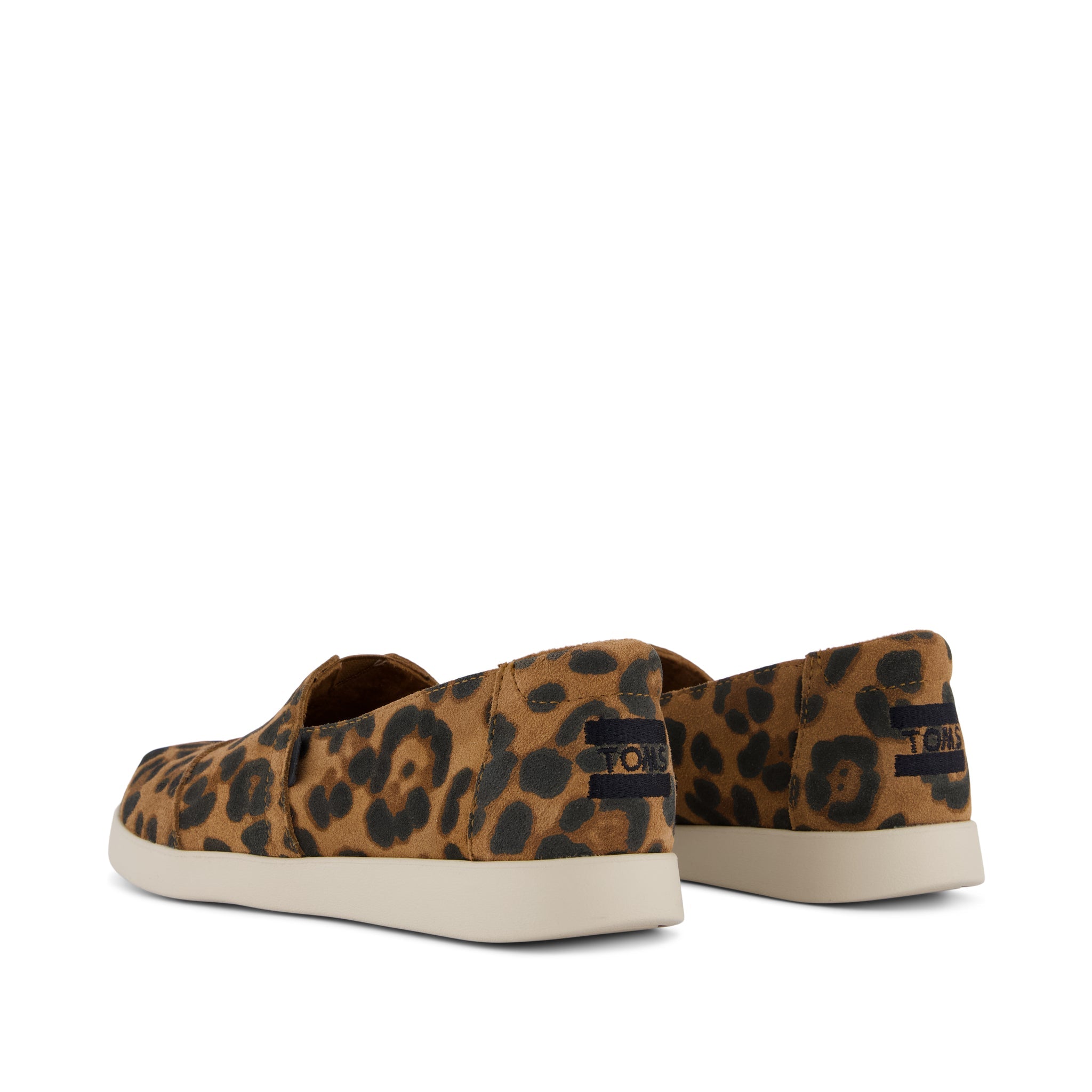 Womens Alpargata Plus Brown Sugar Leopard Print Suede - Image 5